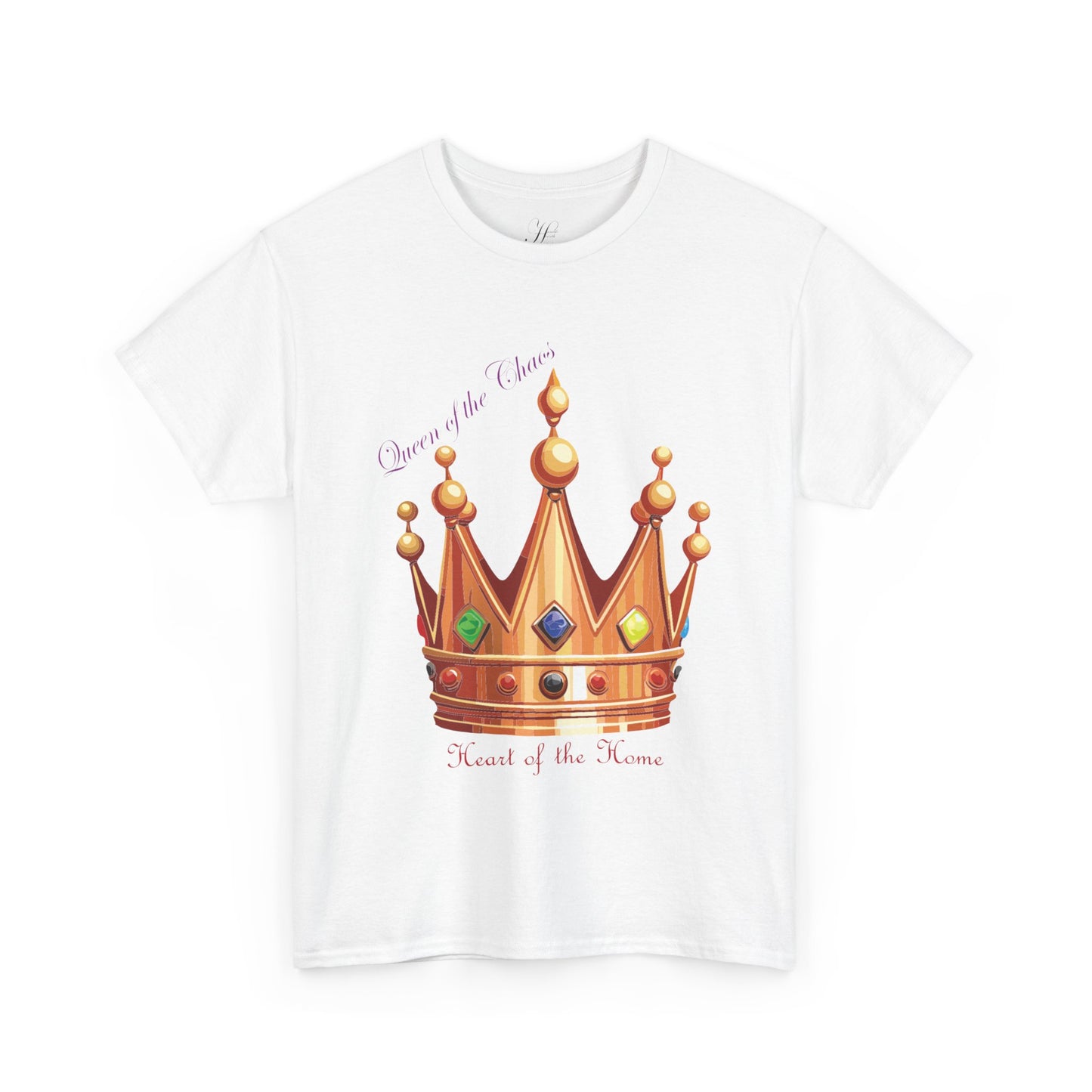 Queen of the House Crown Tee - Unisex Heavy Cotton T-Shirt