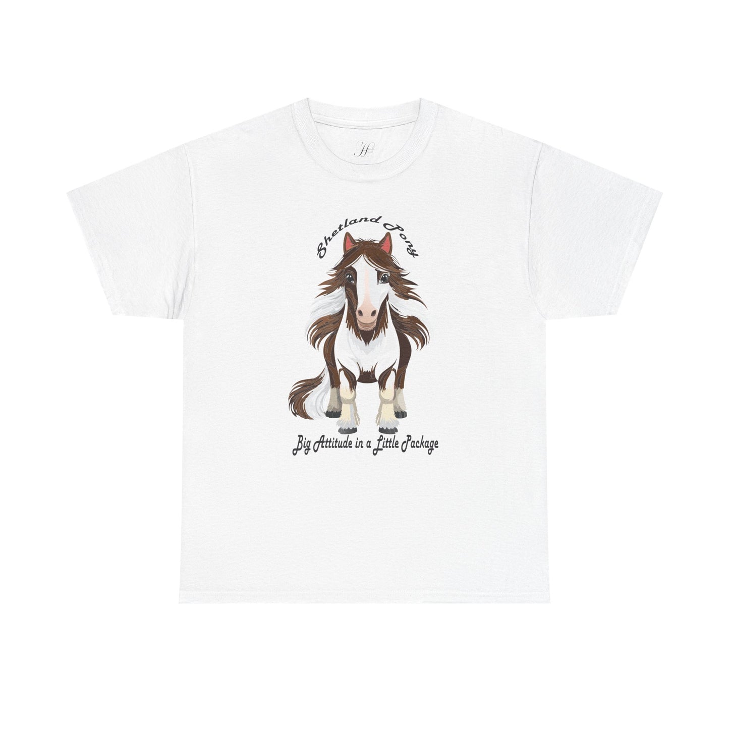 Shetland Pony Unisex Heavy Cotton Tee