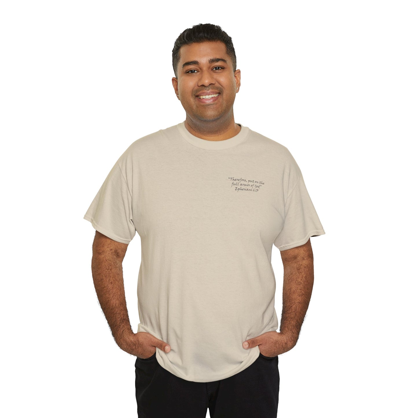 Ponte la armadura de Dios - Camiseta unisex