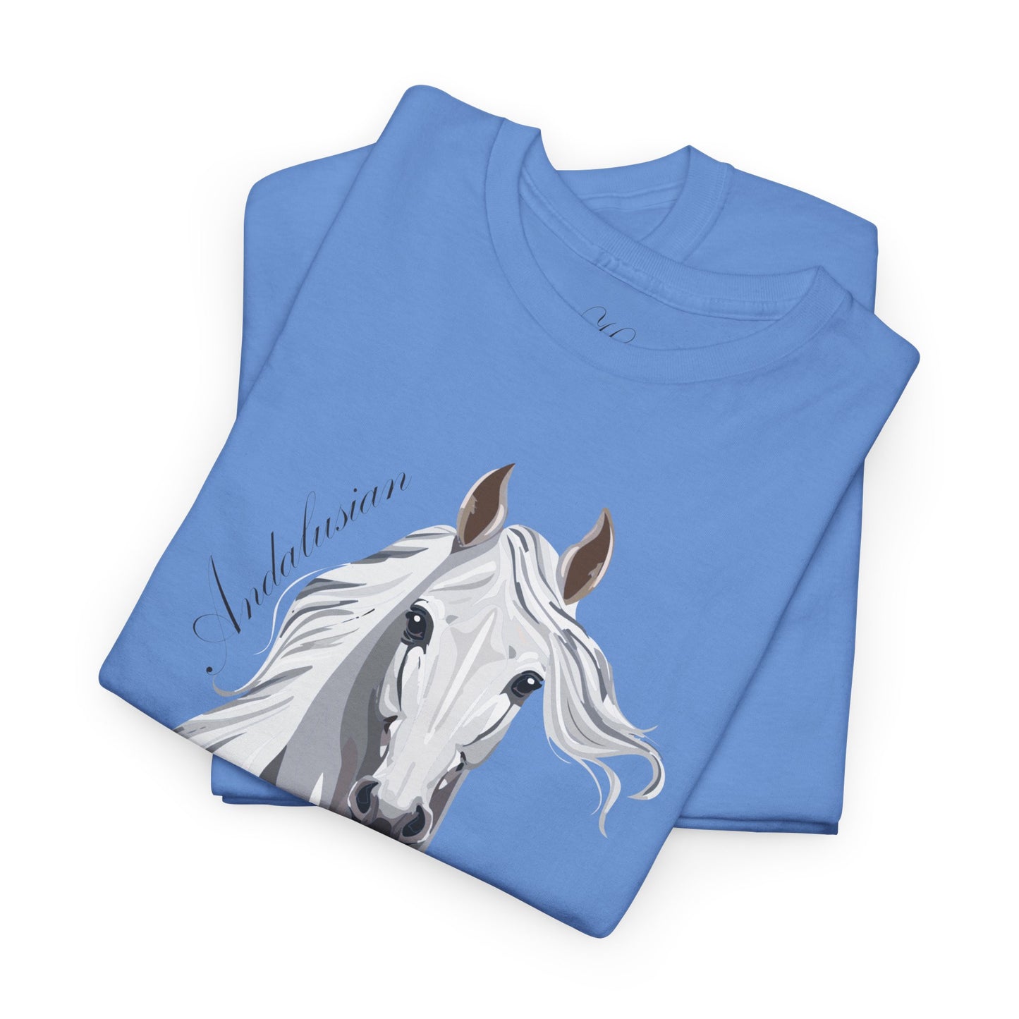 Andalusian Horse Design Unisex Heavy Cotton Tee