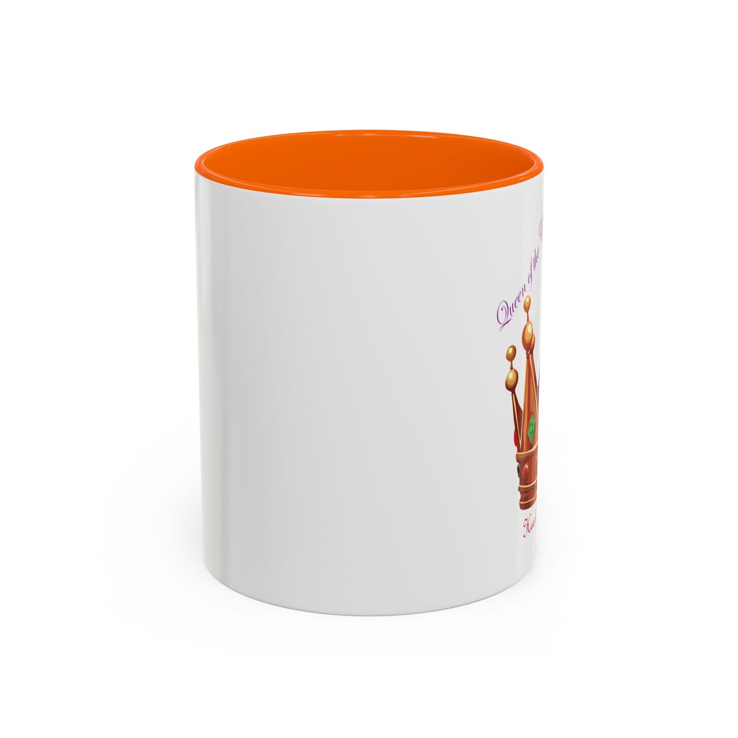 Queen of the Chaos Accent Coffee Mug - 11oz & 15oz - Perfect Gift for Home Decor