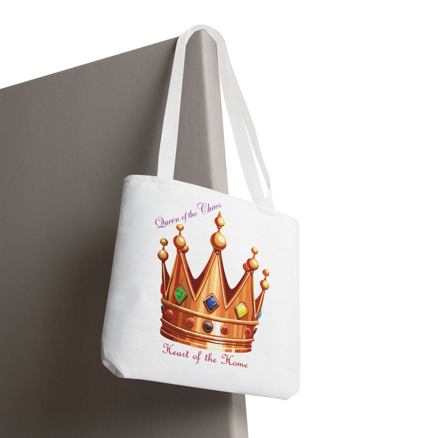 Queen of Chaos Tote Bag - Heart of the Home Style