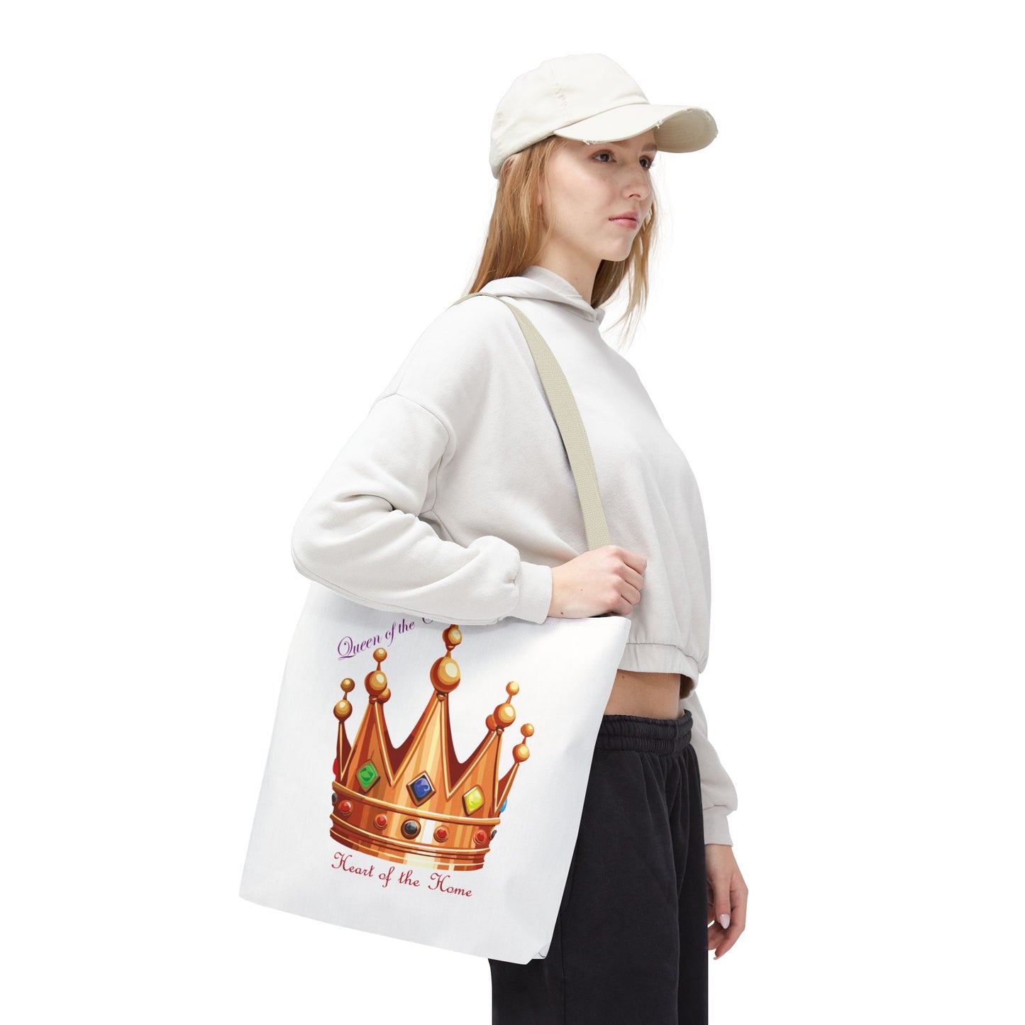 Queen of Chaos Tote Bag - Heart of the Home Style