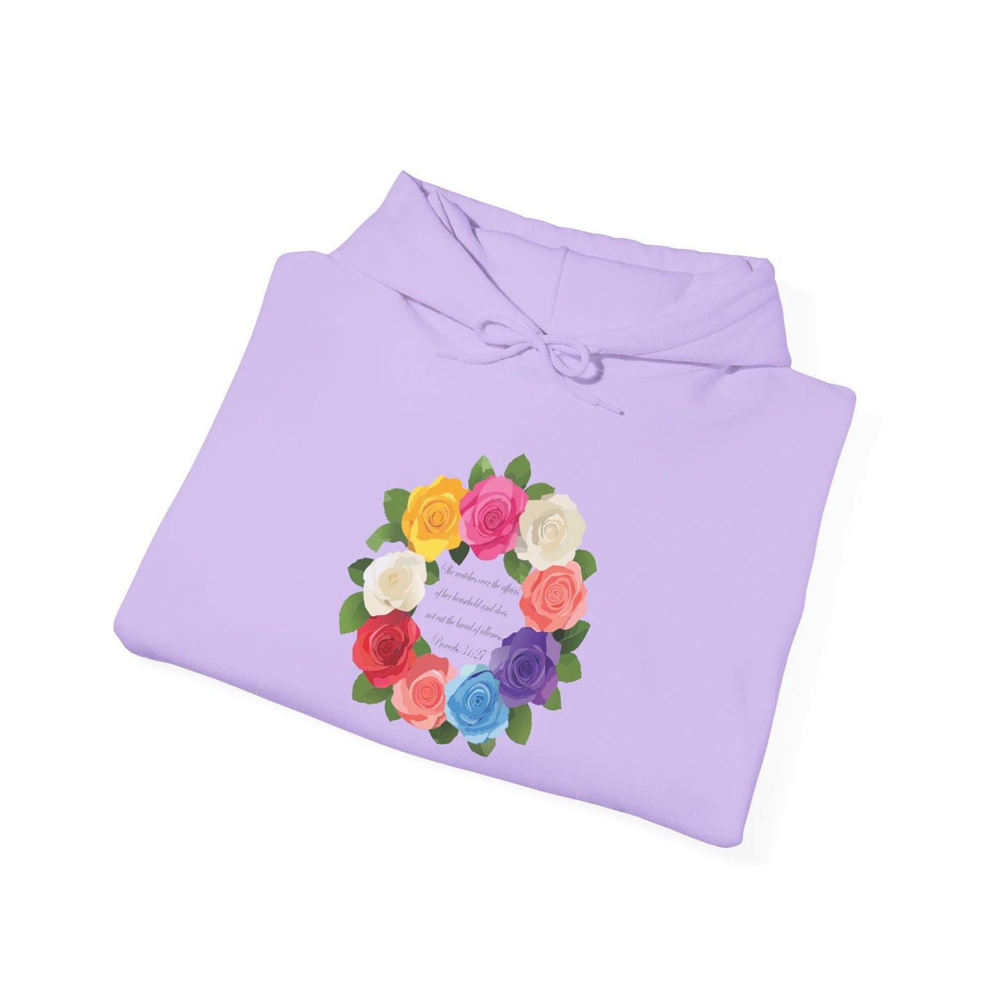 Floral Wreath for Mother Unisex Hoodie - Cozy & Stylish Sweatshirt for All Occasions