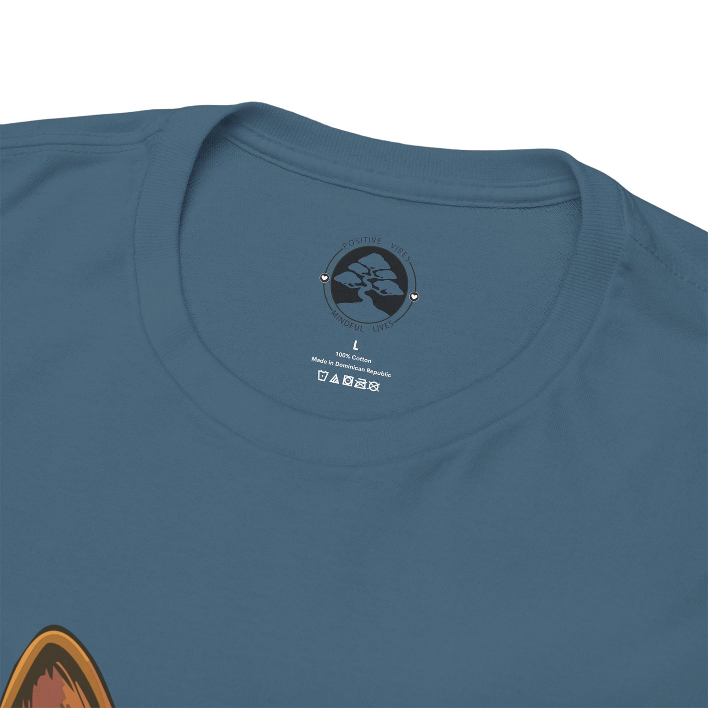 Camiseta unisex de algodón grueso con diseño de pastor alemán: valiente, fiel y eterno.