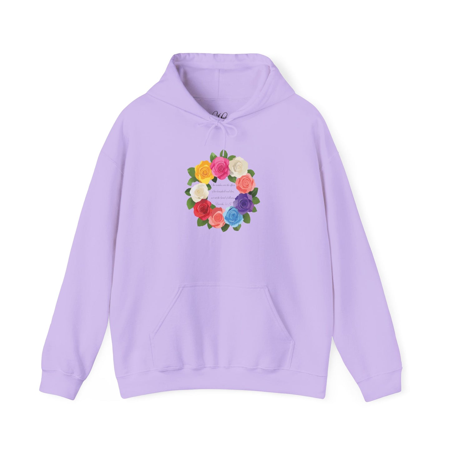 Floral Wreath for Mother Unisex Hoodie - Cozy & Stylish Sweatshirt for All Occasions