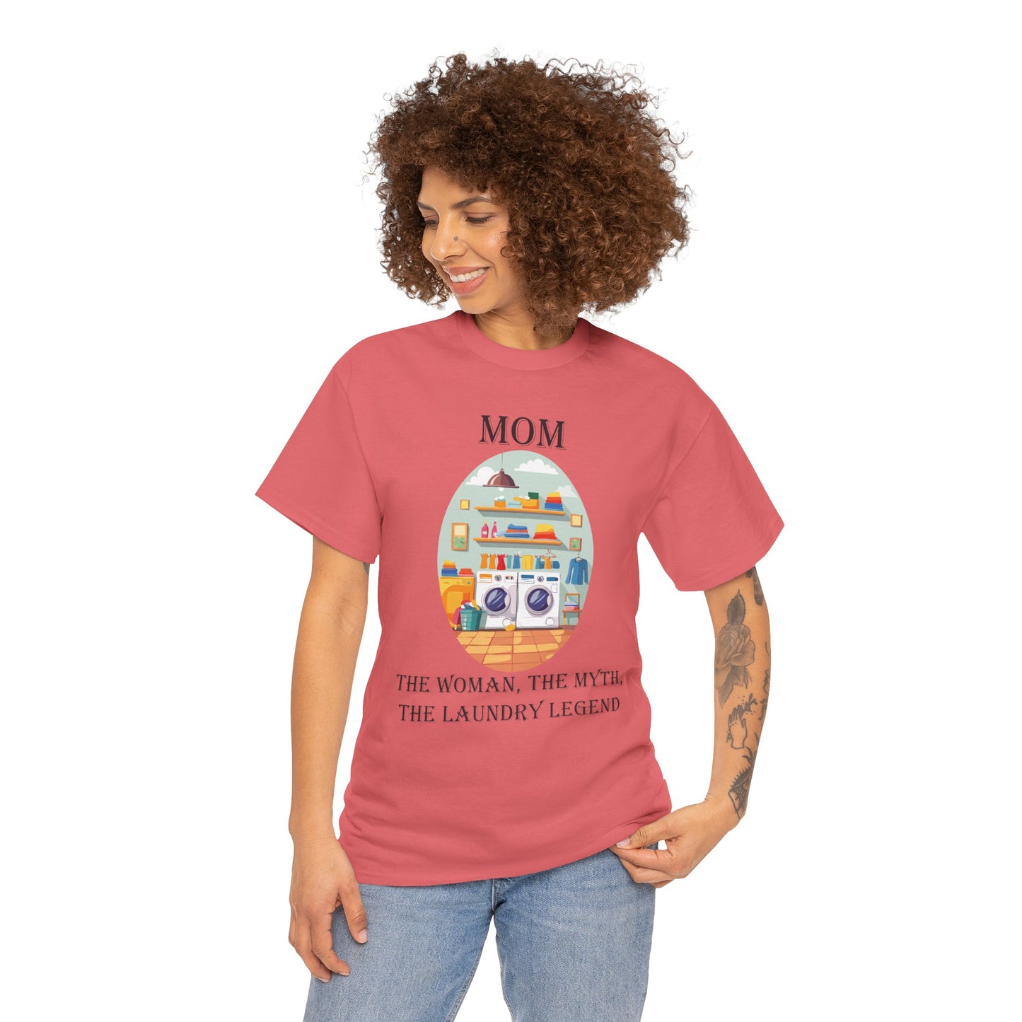 Mom Laundry Legend Unisex Heavy Cotton Tee