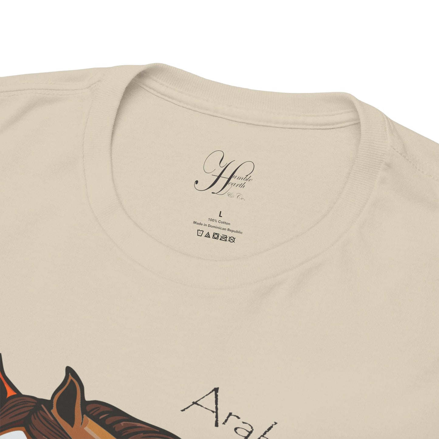 Arabian Horse Unisex Heavy Cotton Tee