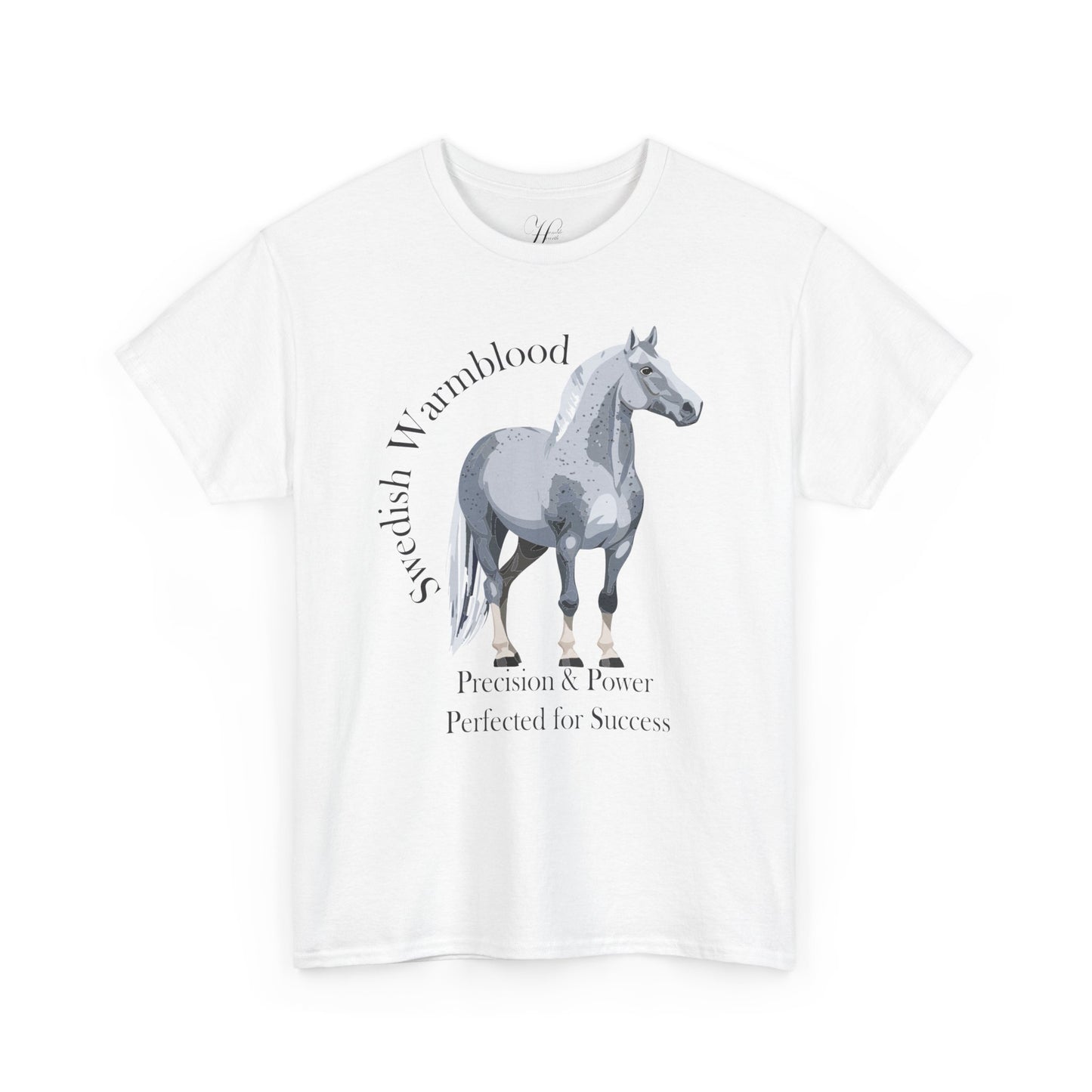 Swedish Warmblood Horse Tee - Precision & Power Design