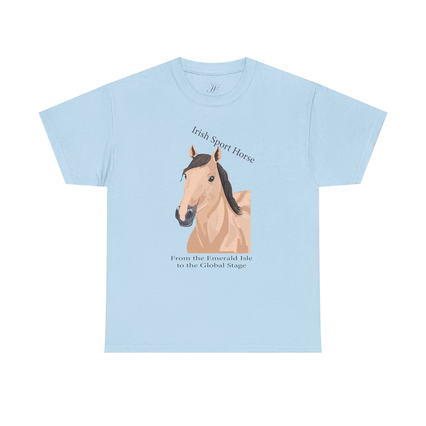 Irish Sport Horse Tee - Unisex Heavy Cotton T-Shirt
