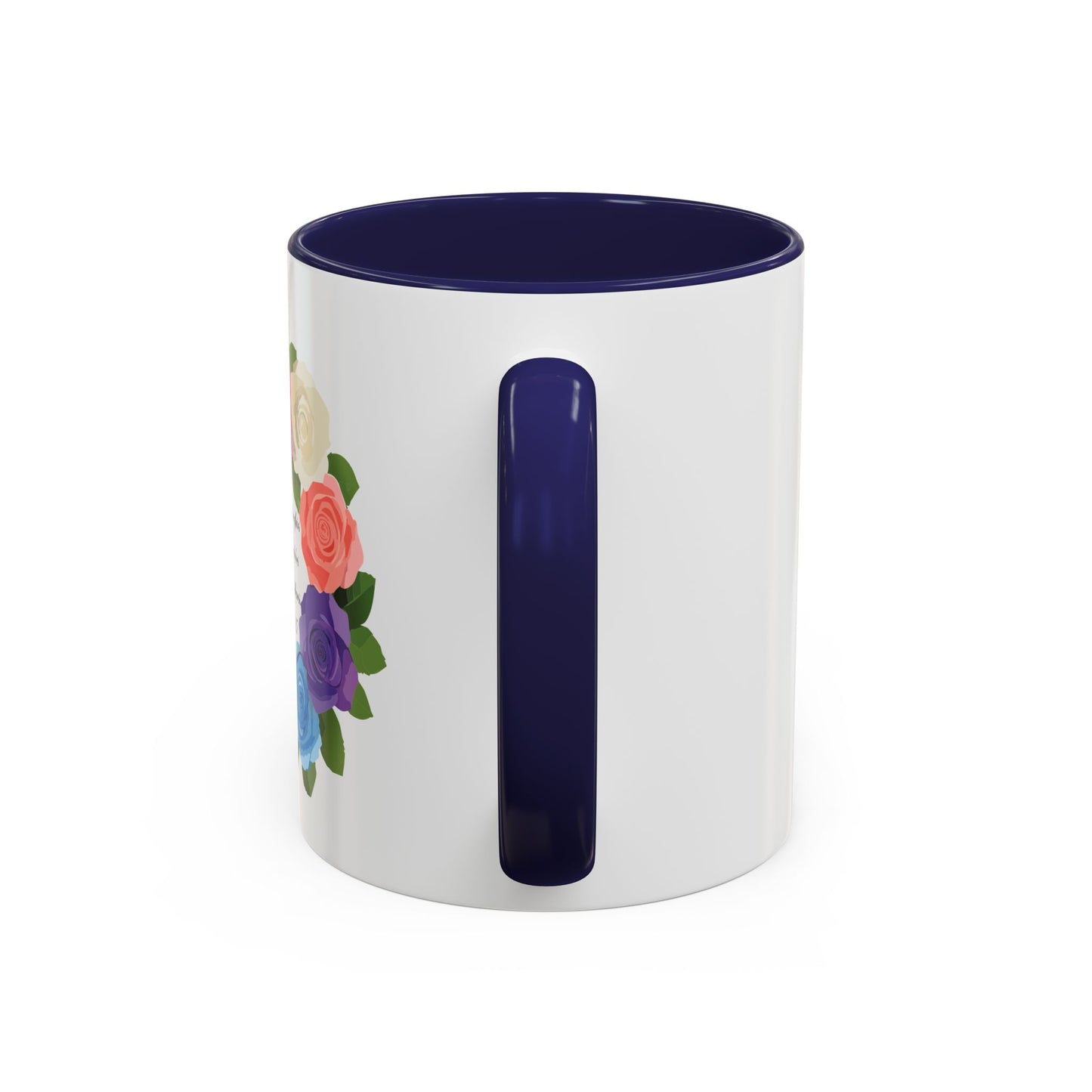 Inspirational Floral Coffee Mug for Mom- Proverbs 31:27