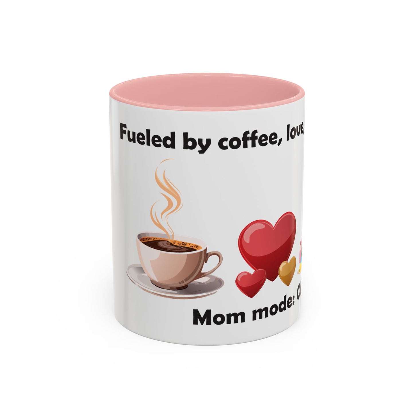 Mom Life Coffee Mug - 'Fueled by Coffee, Love & Chaos' - Perfect Gift for Moms
