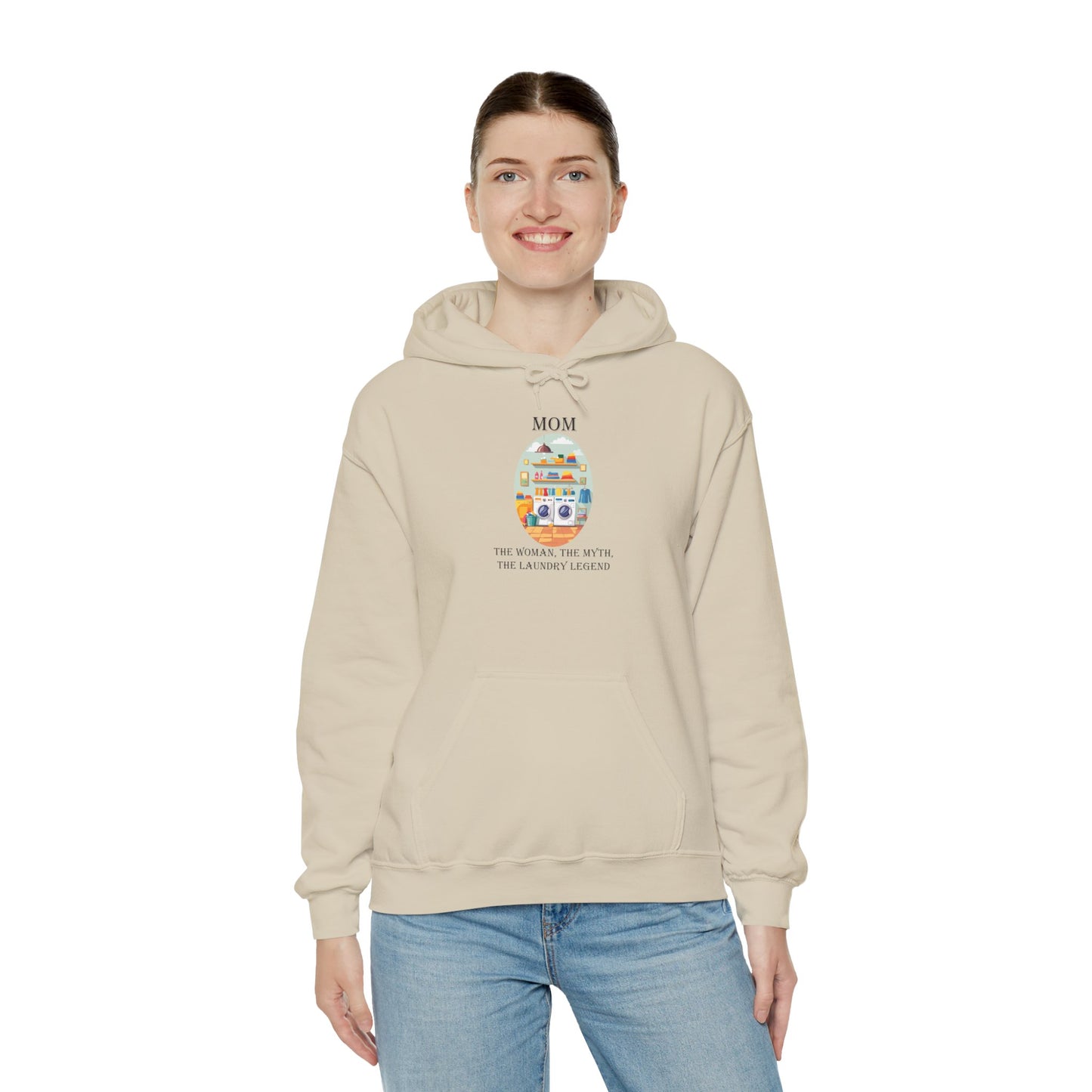Laundry Legend Hooded Sweatshirt for Mom - Unisex Heavy Blend™