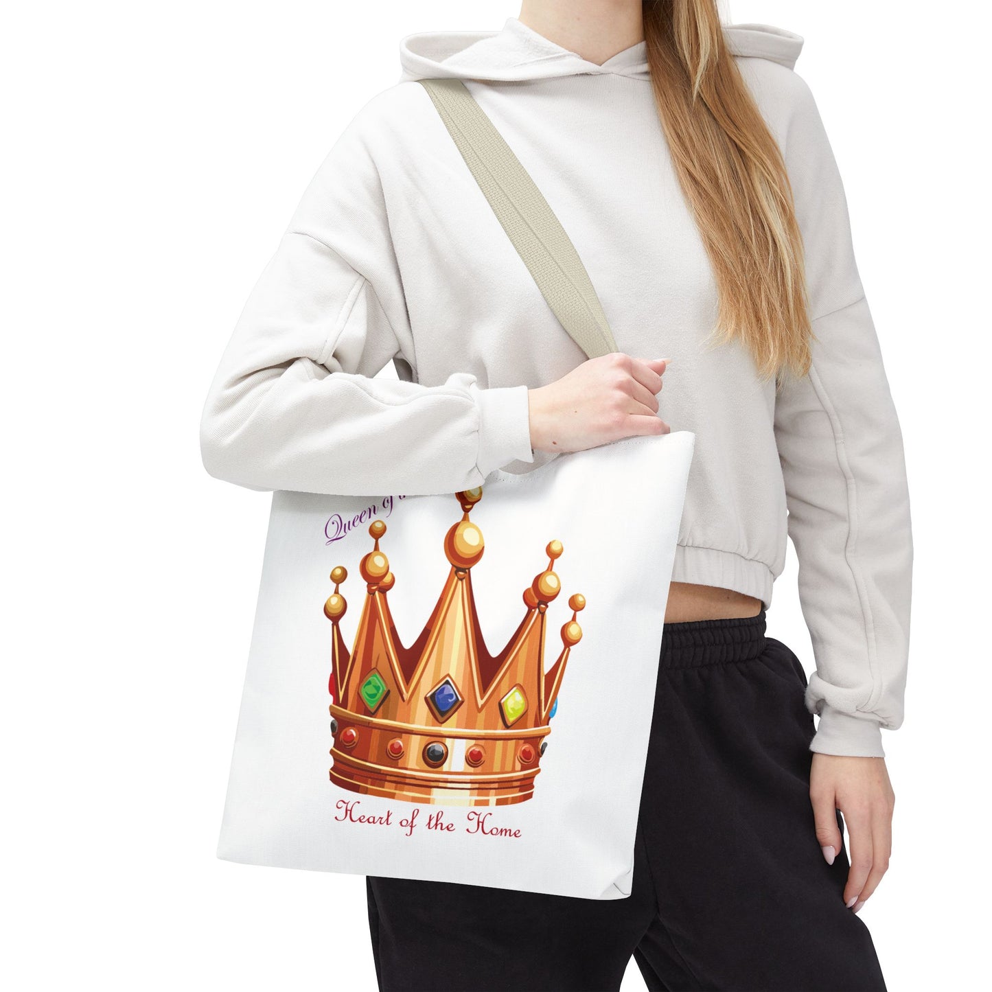Queen of Chaos Tote Bag - Heart of the Home Style