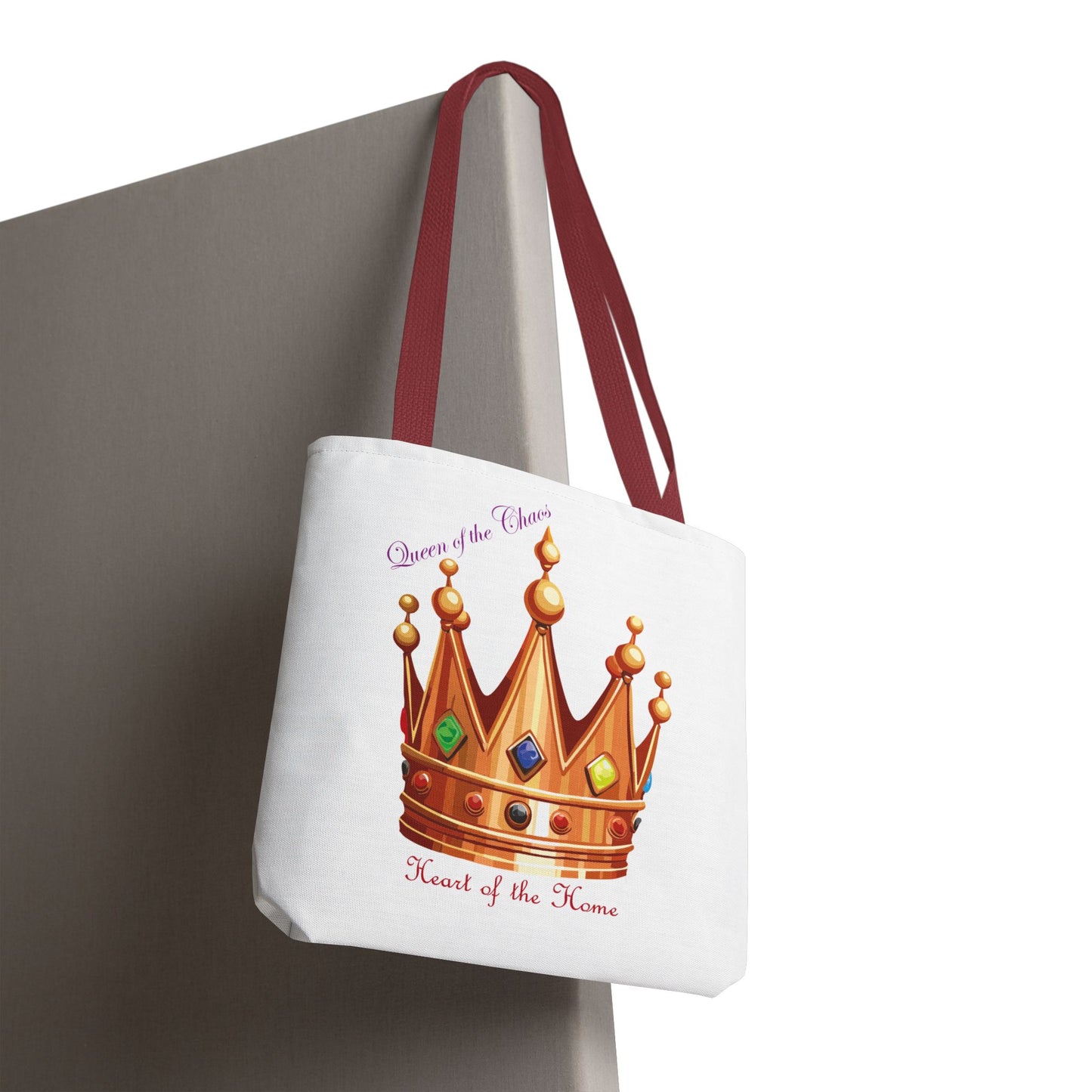 Queen of Chaos Tote Bag - Heart of the Home Style