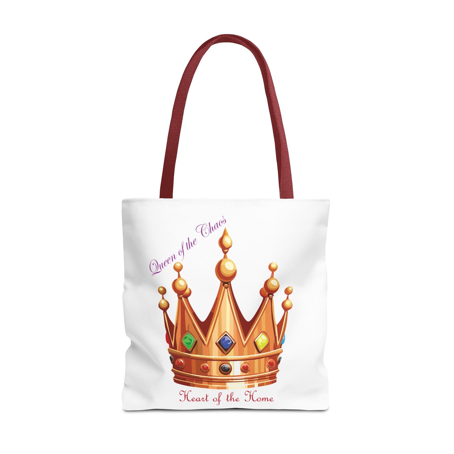 Queen of Chaos Tote Bag - Heart of the Home Style