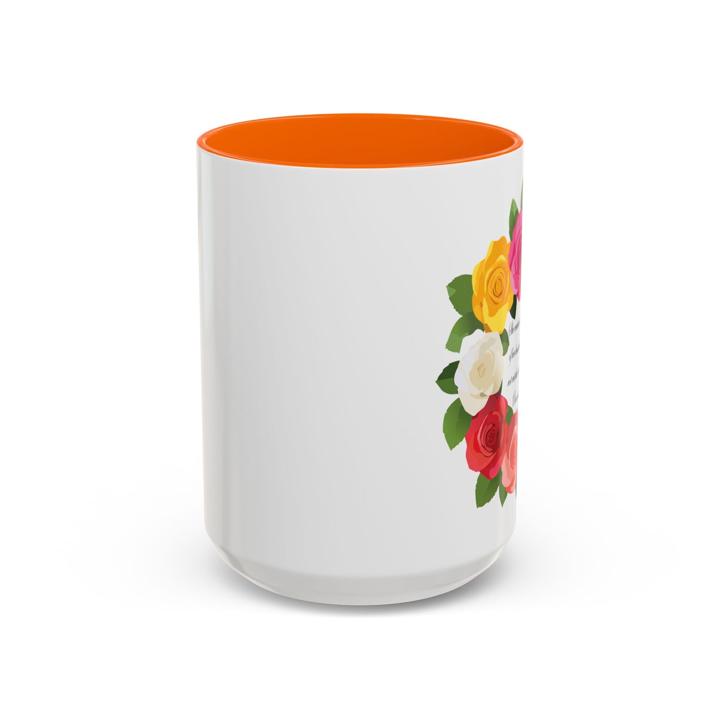 Inspirational Floral Coffee Mug for Mom- Proverbs 31:27