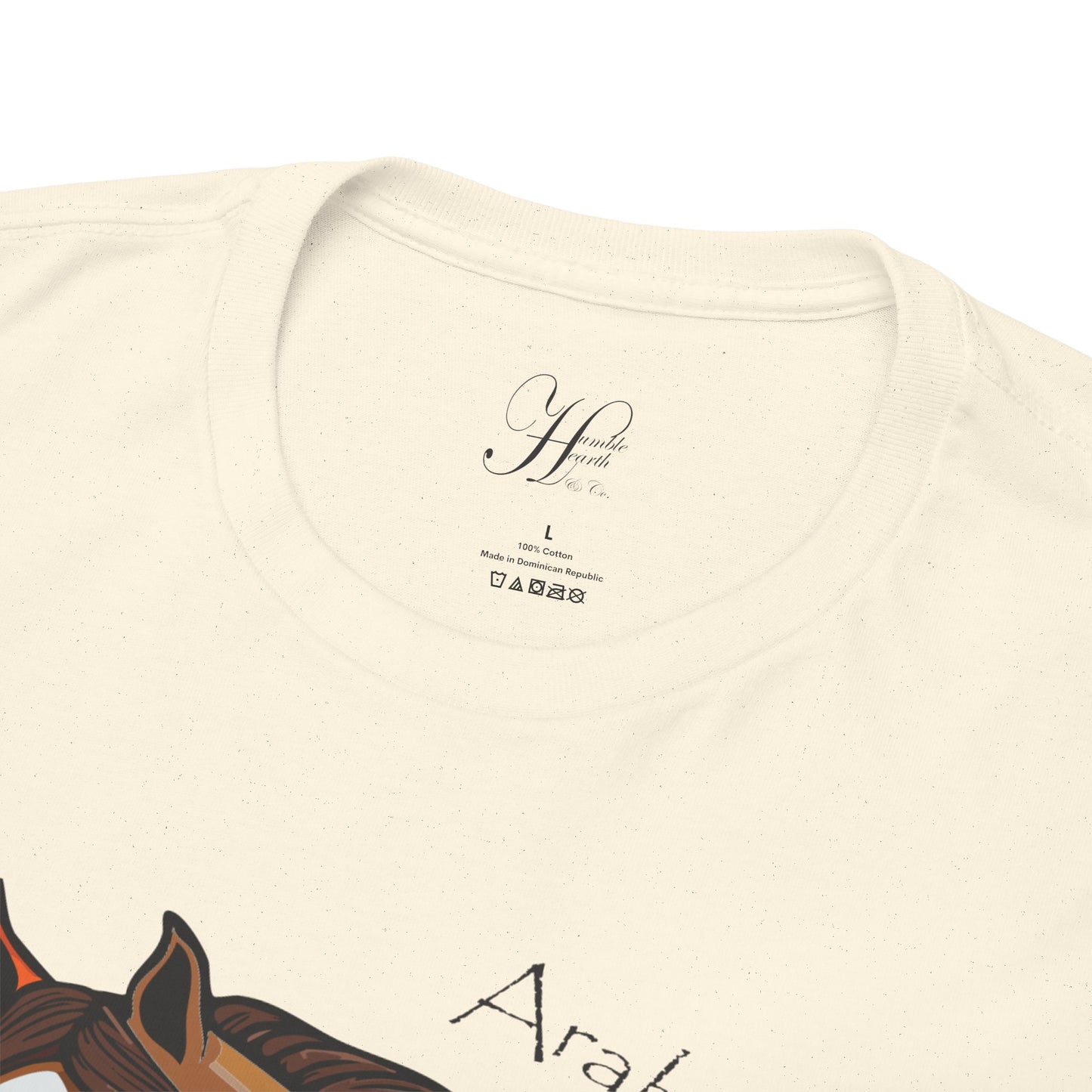 Arabian Horse Unisex Heavy Cotton Tee