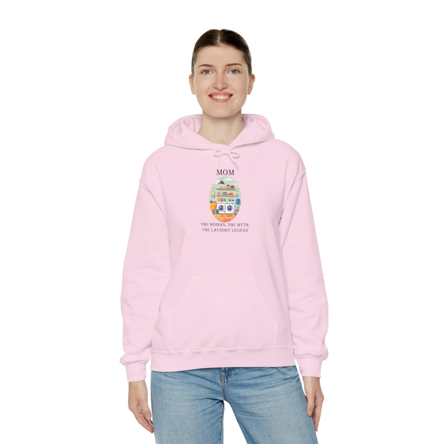 Laundry Legend Hooded Sweatshirt for Mom - Unisex Heavy Blend™