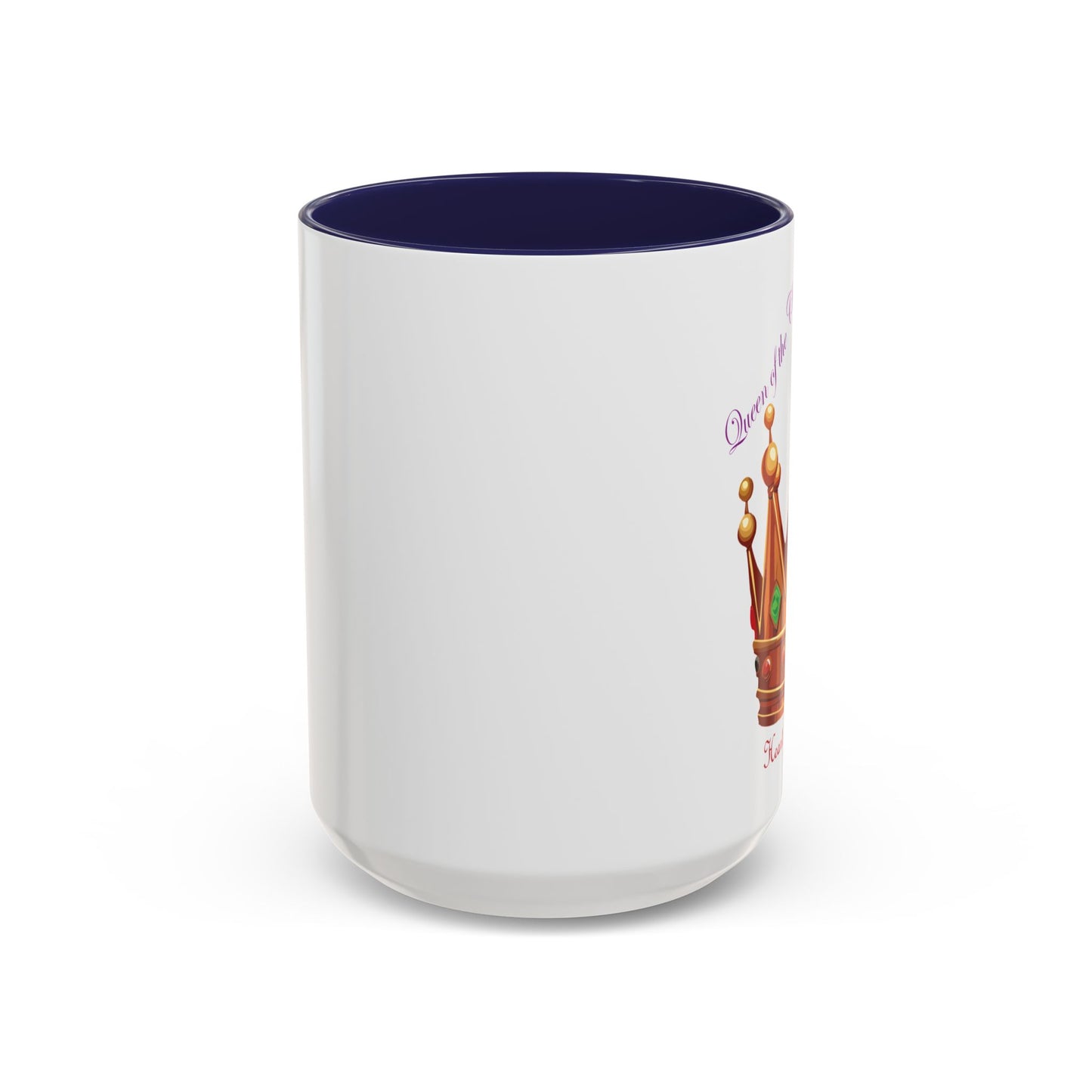 Queen of the Chaos Accent Coffee Mug - 11oz & 15oz - Perfect Gift for Home Decor