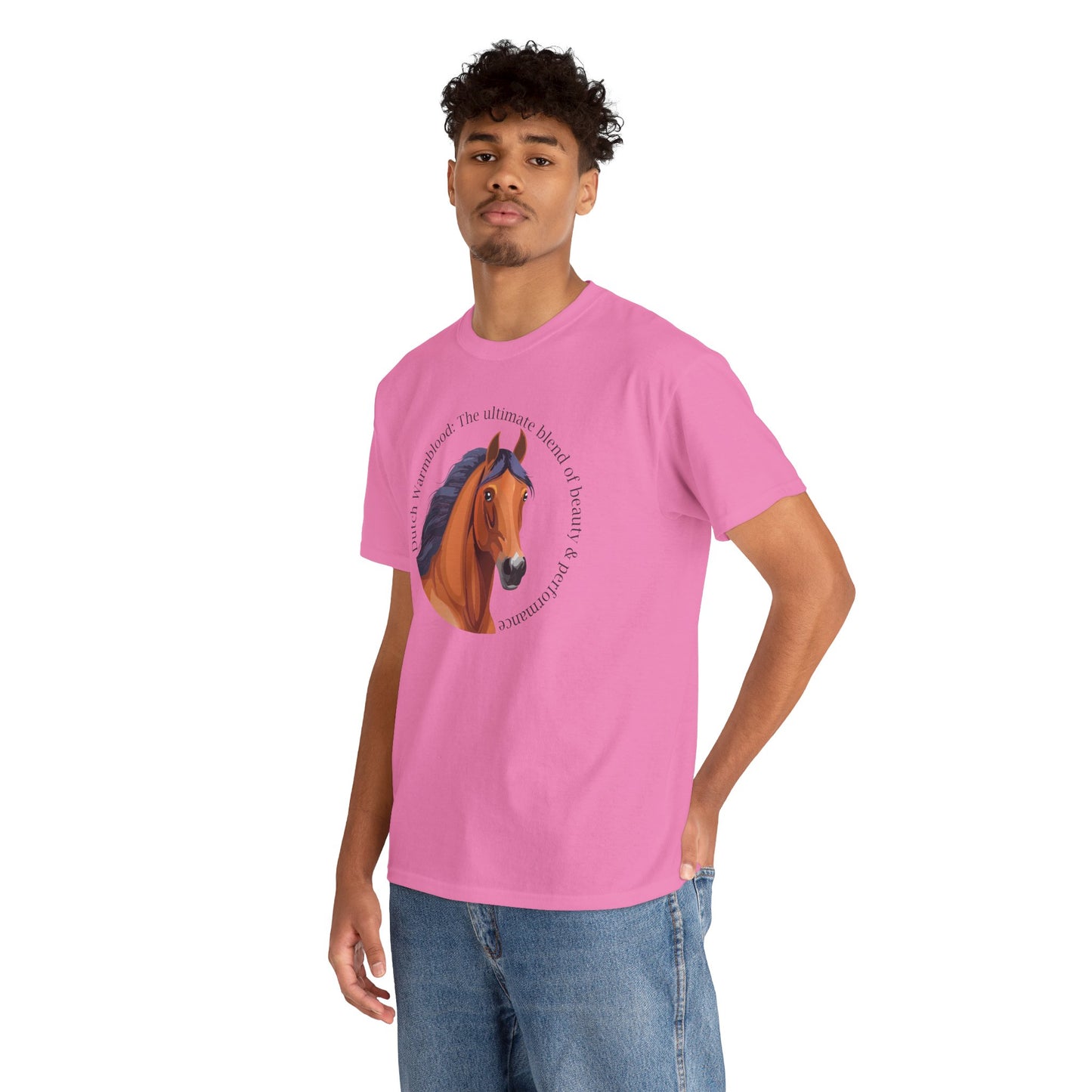 Dutch Warmblood Unisex Heavy Cotton Tee - "The Ultimate Blend of Beauty & Performance"