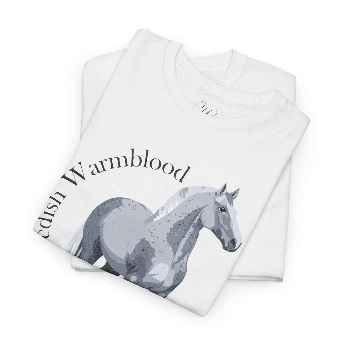Swedish Warmblood Horse Tee - Precision & Power Design