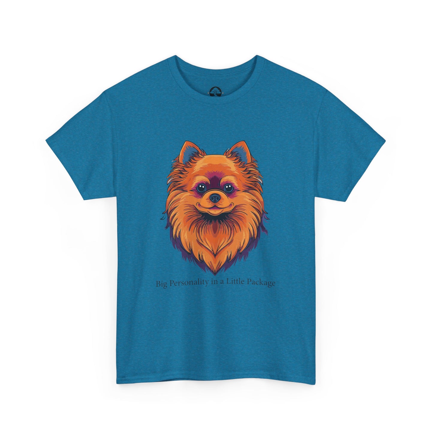 Pomerania - Gran personalidad en un paquete pequeño Camiseta unisex de algodón grueso