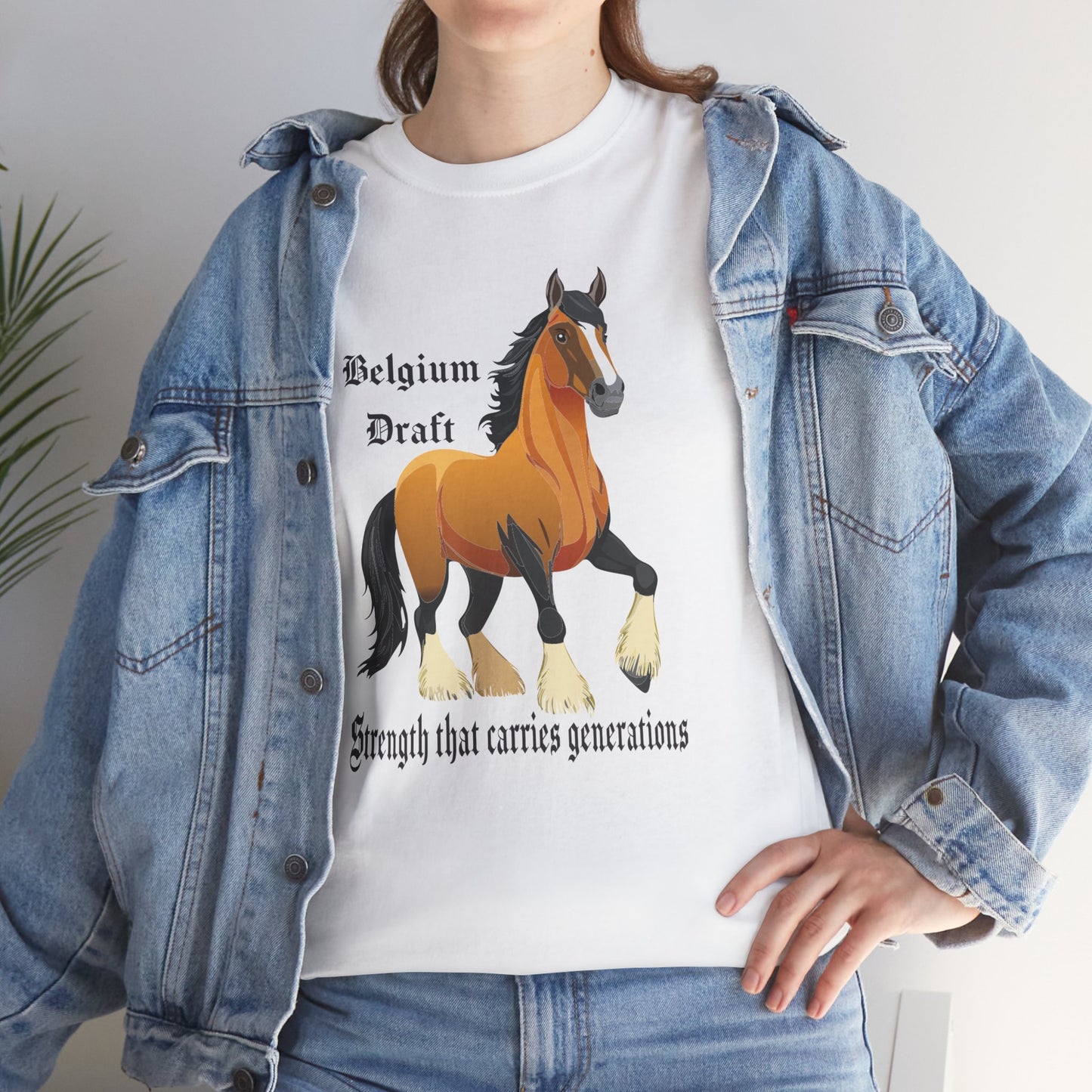 Belgium Draft Horse Tee -