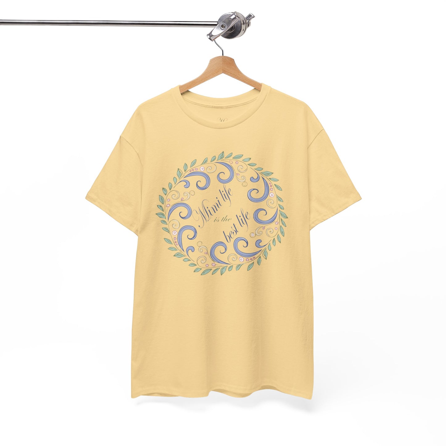 Inspirational Unisex Heavy Cotton Tee - "Mimi Life is the best life"