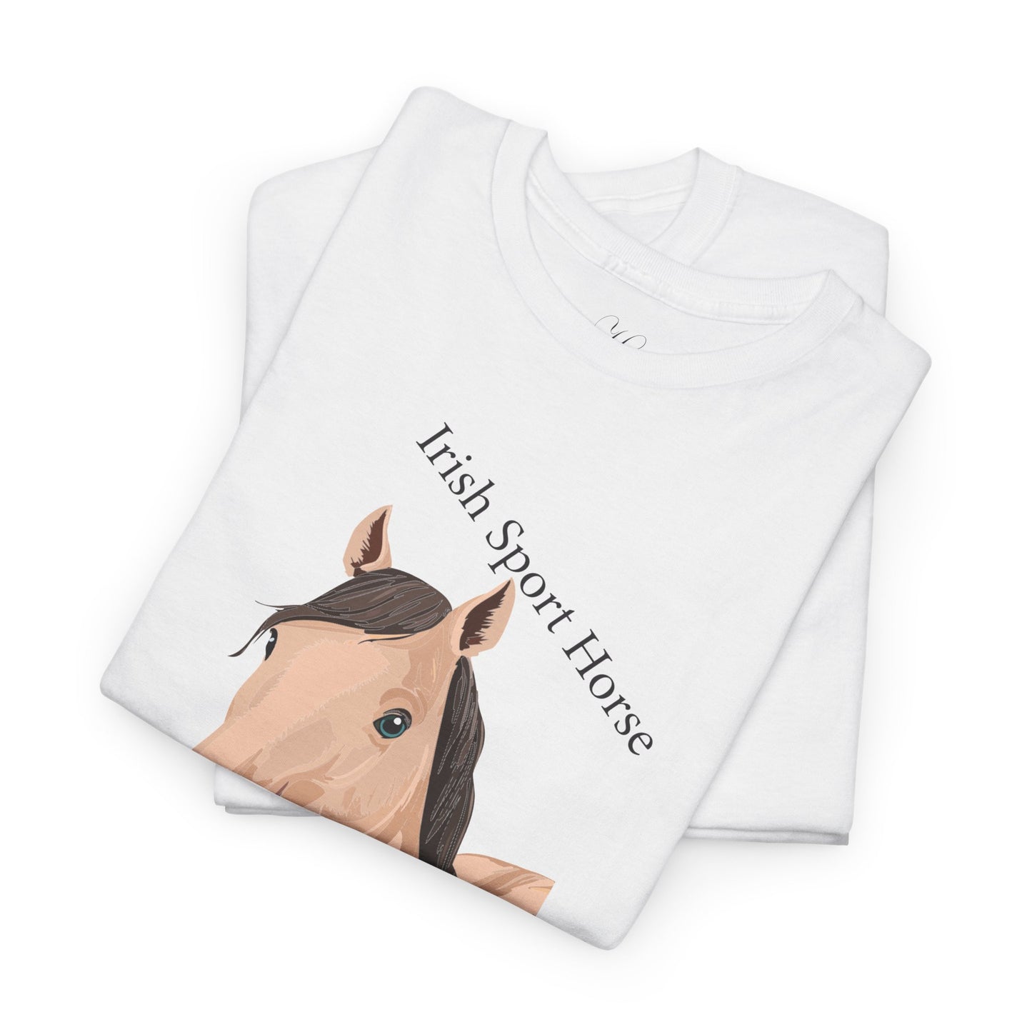 Irish Sport Horse Tee - Unisex Heavy Cotton T-Shirt