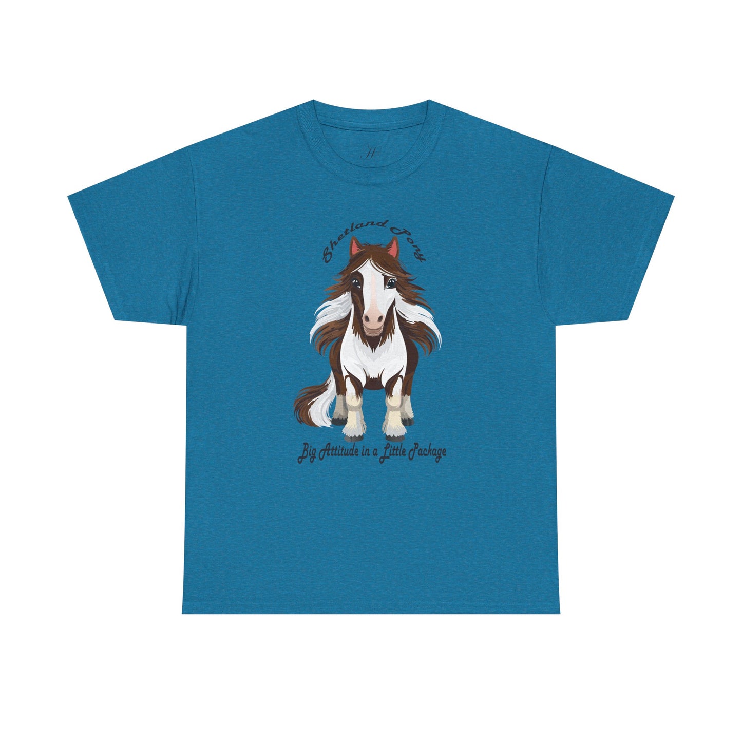 Shetland Pony Unisex Heavy Cotton Tee