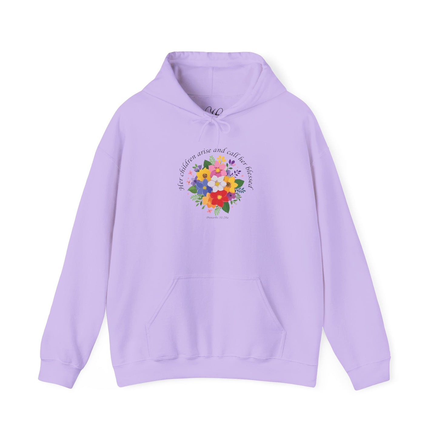 Floral Inspirational Hoodie for Mothers