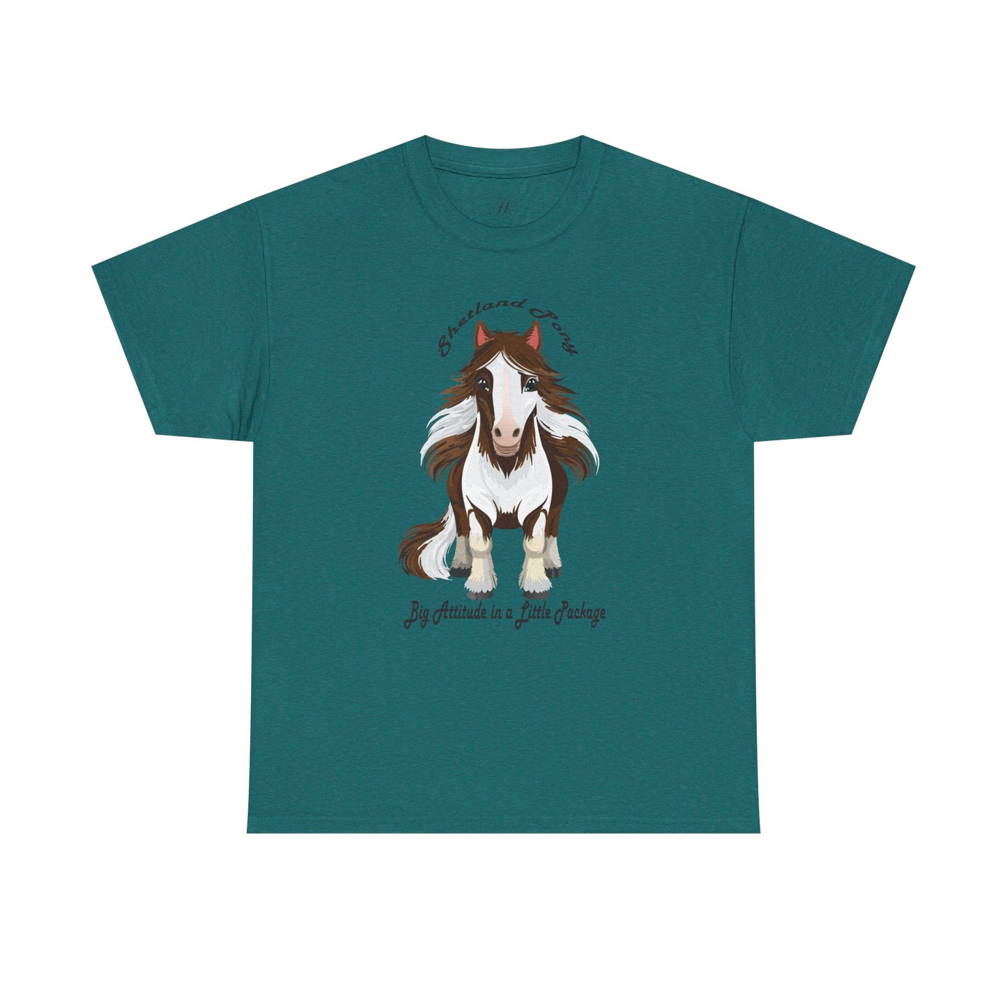 Shetland Pony Unisex Heavy Cotton Tee
