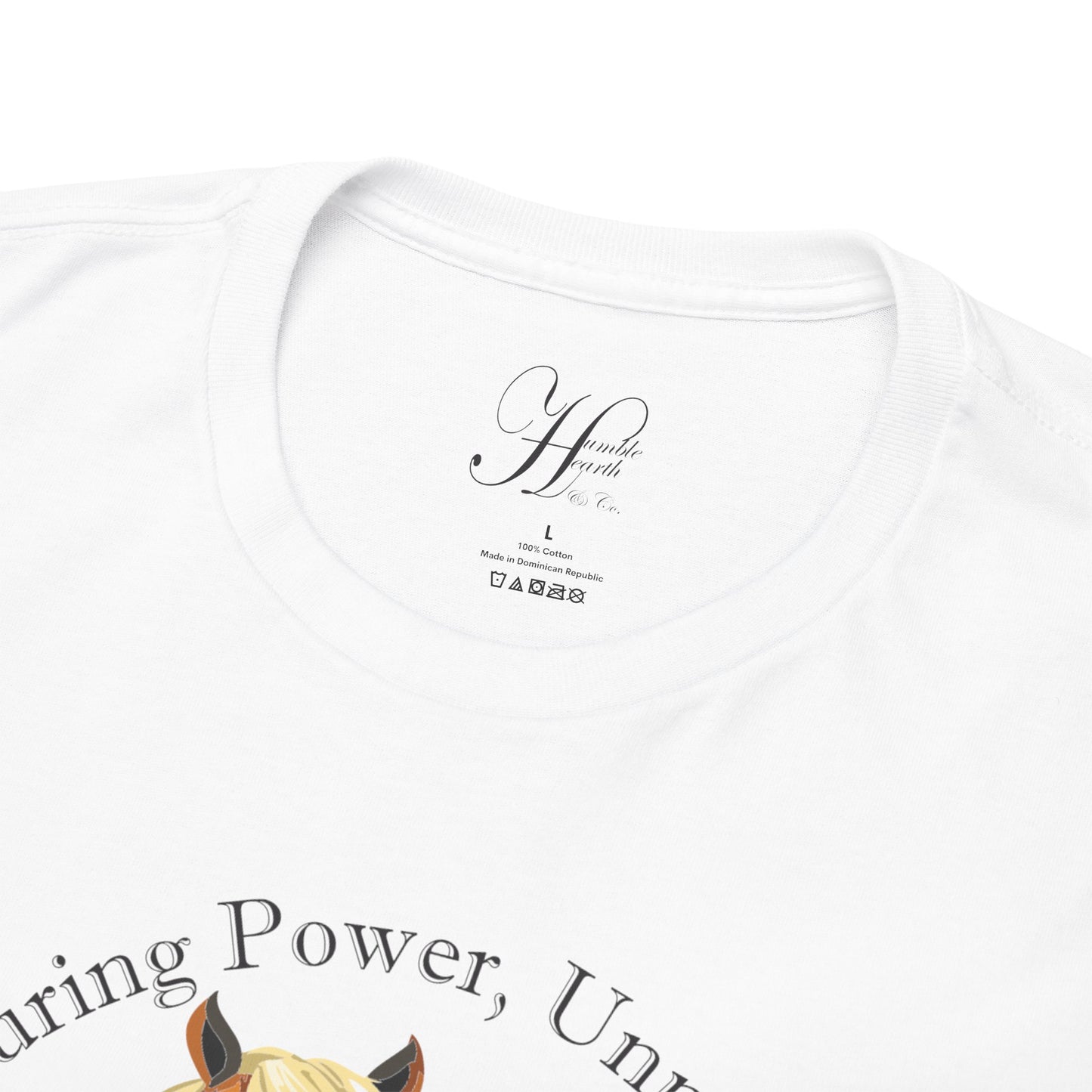 Suffolk Punch Unisex Heavy Cotton Tee - Enduring Power Horse Graphic Tee