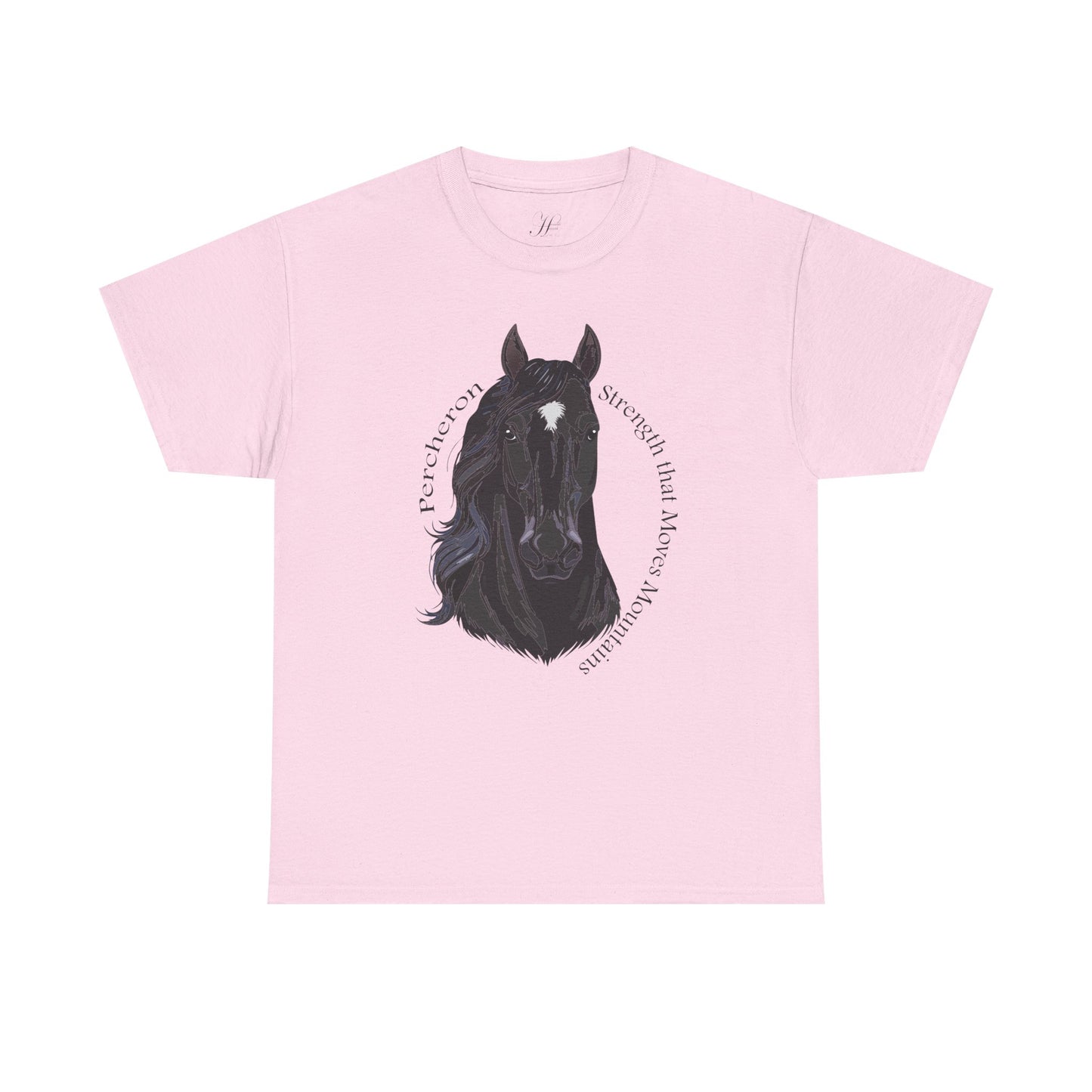 Percheron Unisex Heavy Cotton Tee - Horse Design