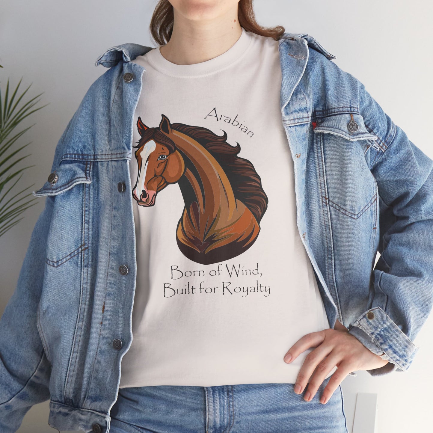 Arabian Horse Unisex Heavy Cotton Tee
