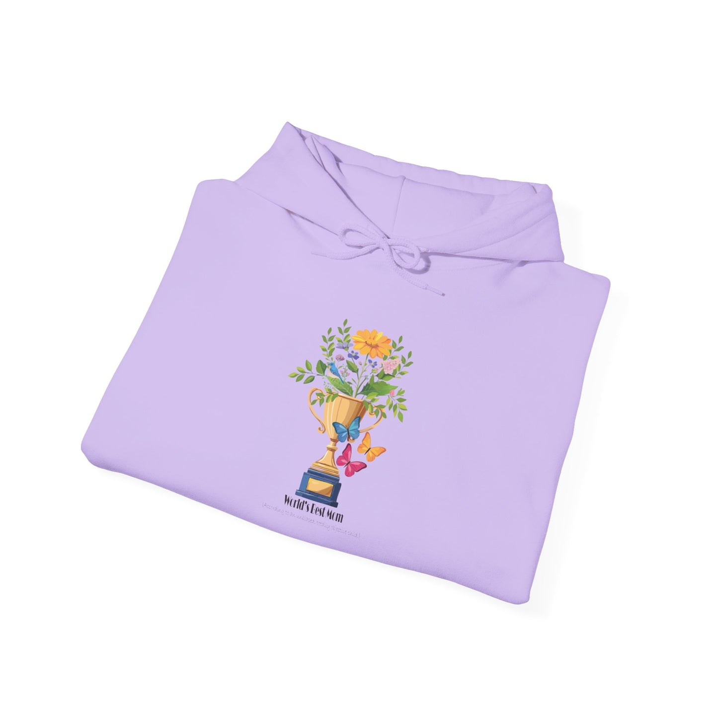 Floral Trophy Hoodie for Mom – Celebrate Achievements in Style