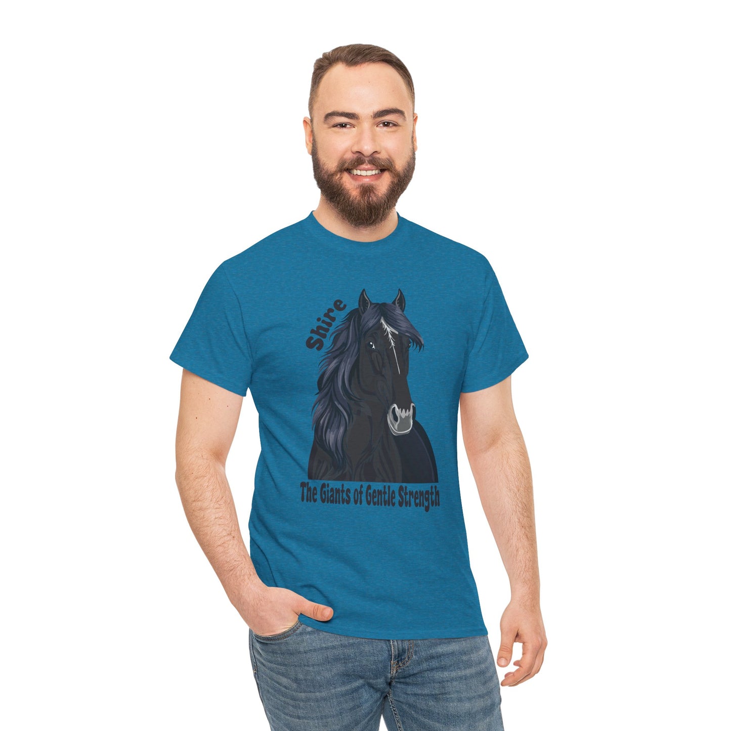 Shire Horse Unisex Heavy Cotton Tee