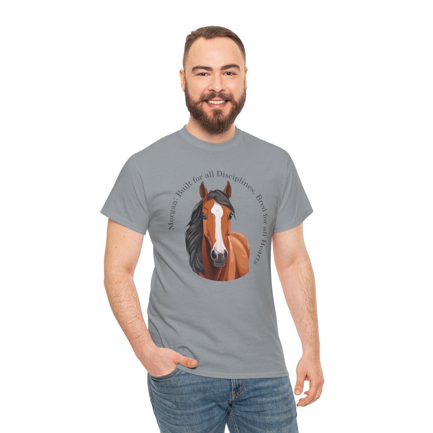 Morgan Horse Lover Unisex Heavy Cotton Tee