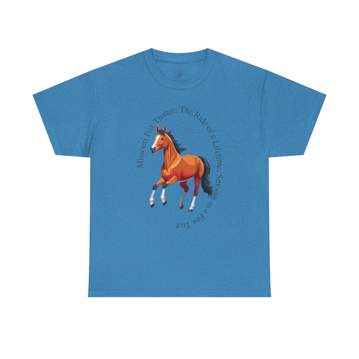 Missouri Fox Trotter: Unisex Heavy Cotton Horse Tee