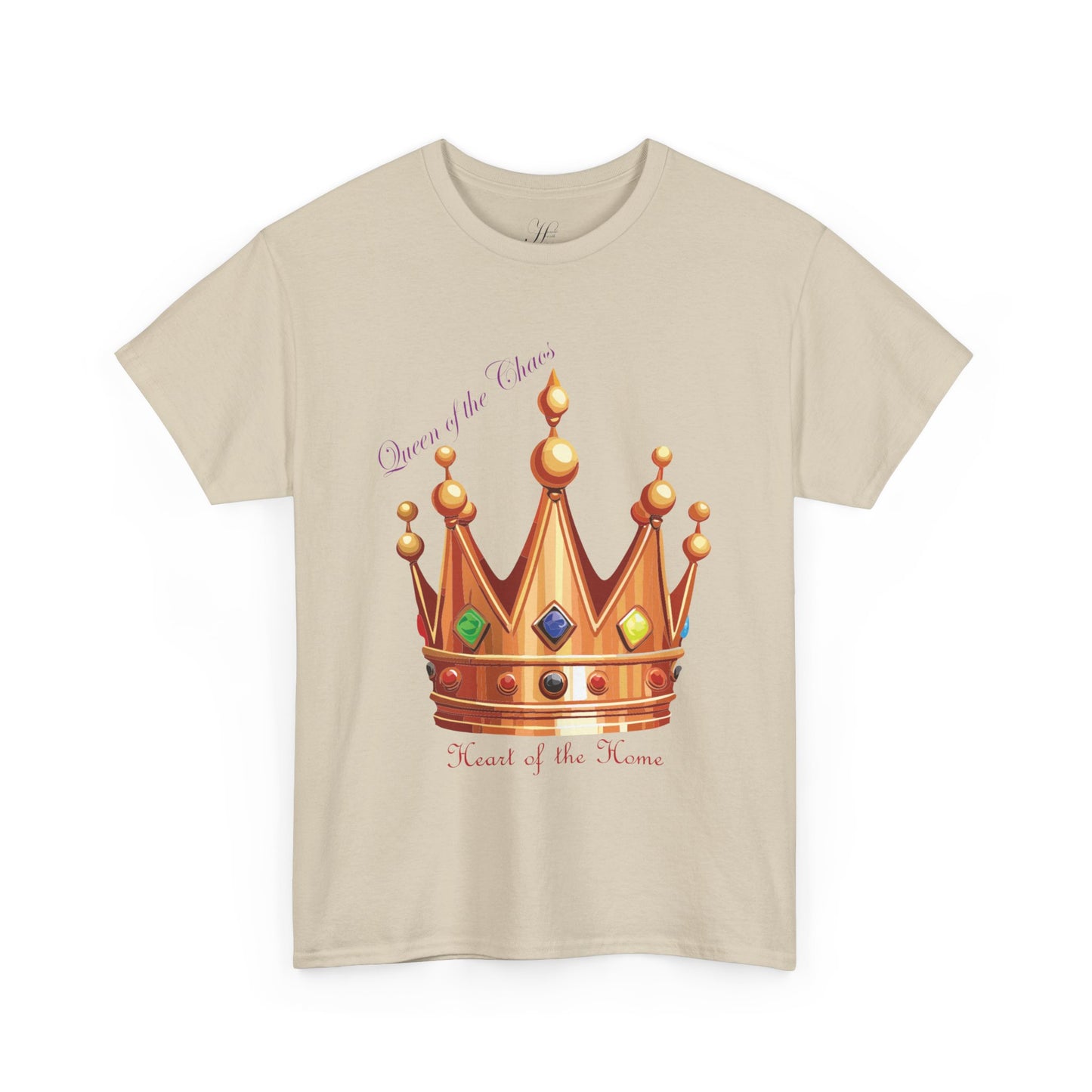 Queen of the House Crown Tee - Unisex Heavy Cotton T-Shirt