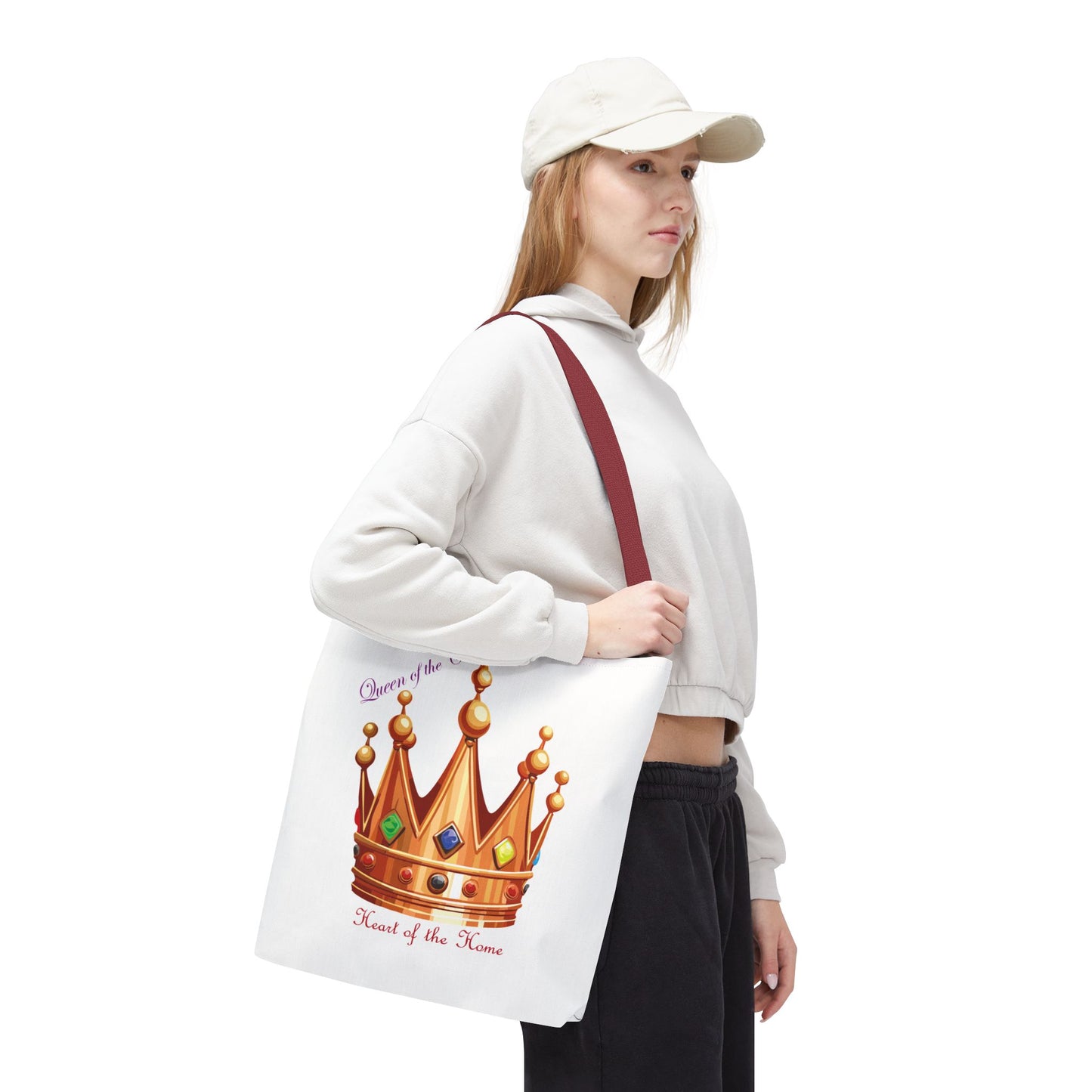 Queen of Chaos Tote Bag - Heart of the Home Style