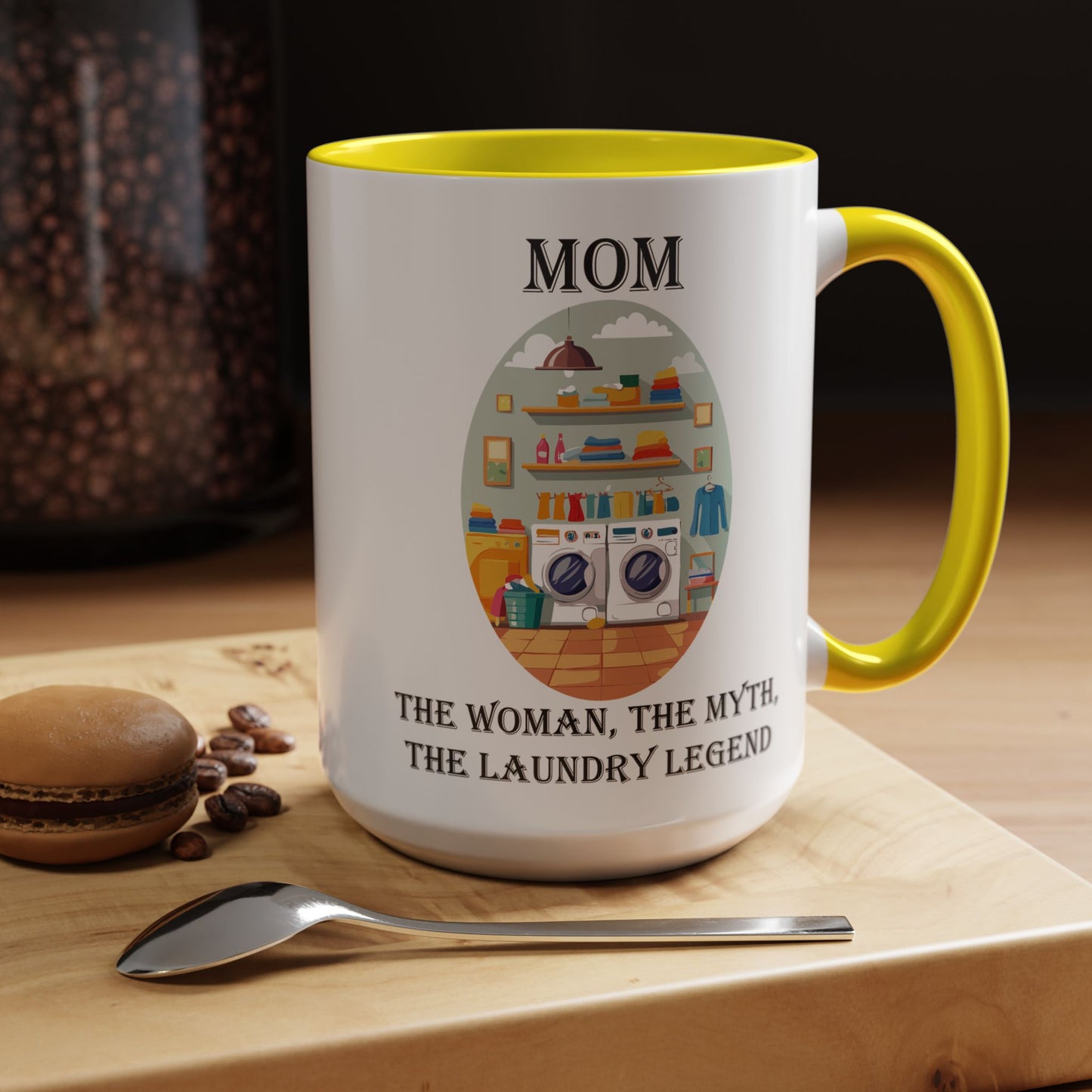 Mom Laundry Legend Coffee Mug - Fun Gift for Moms | 11oz & 15oz