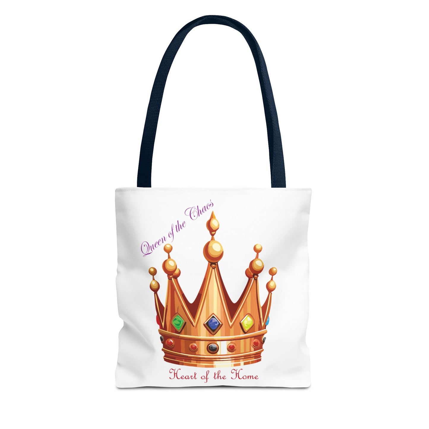 Queen of Chaos Tote Bag - Heart of the Home Style