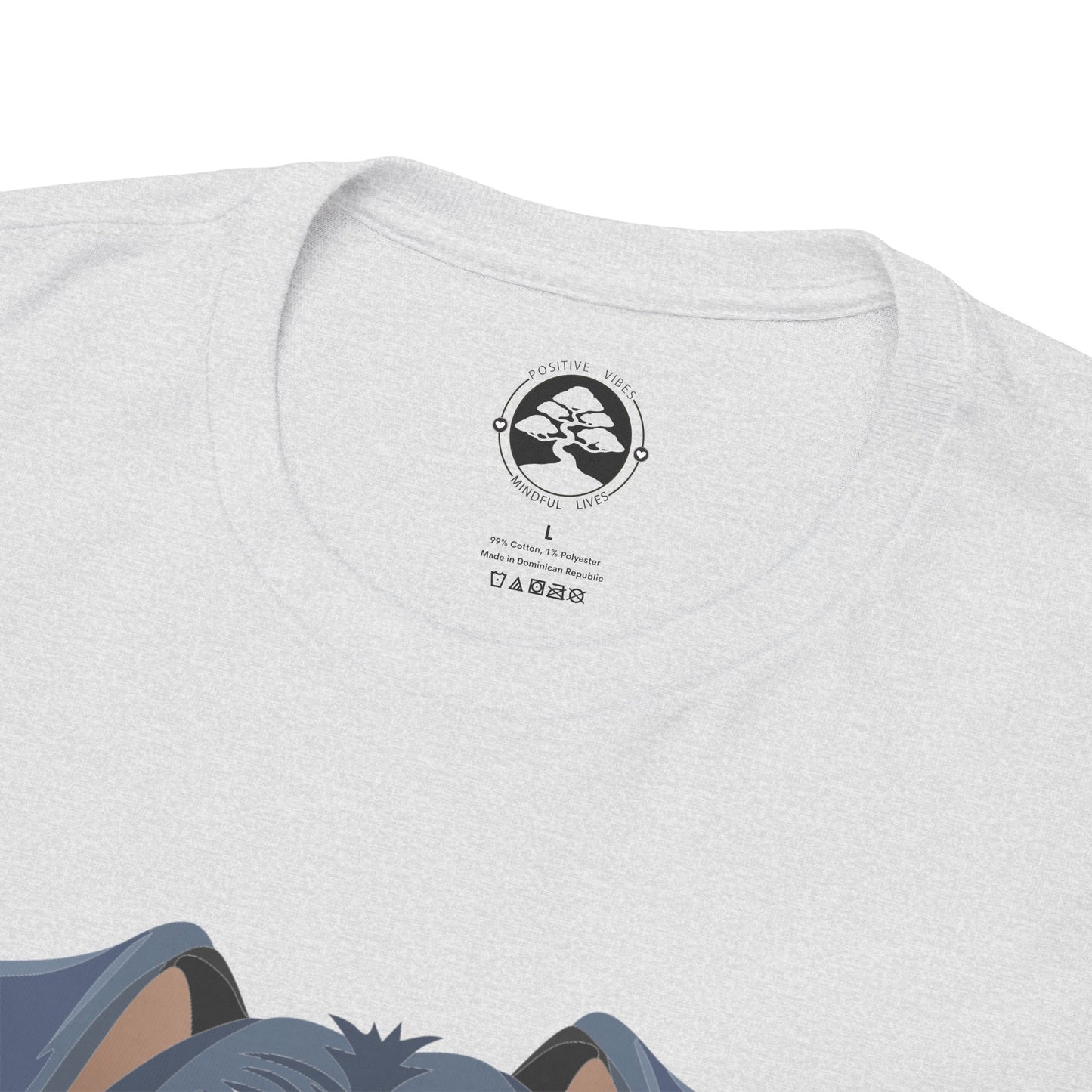 Miniature Schnauzer - Brave, Bold & Bearded Unisex Heavy Cotton T-Shirt