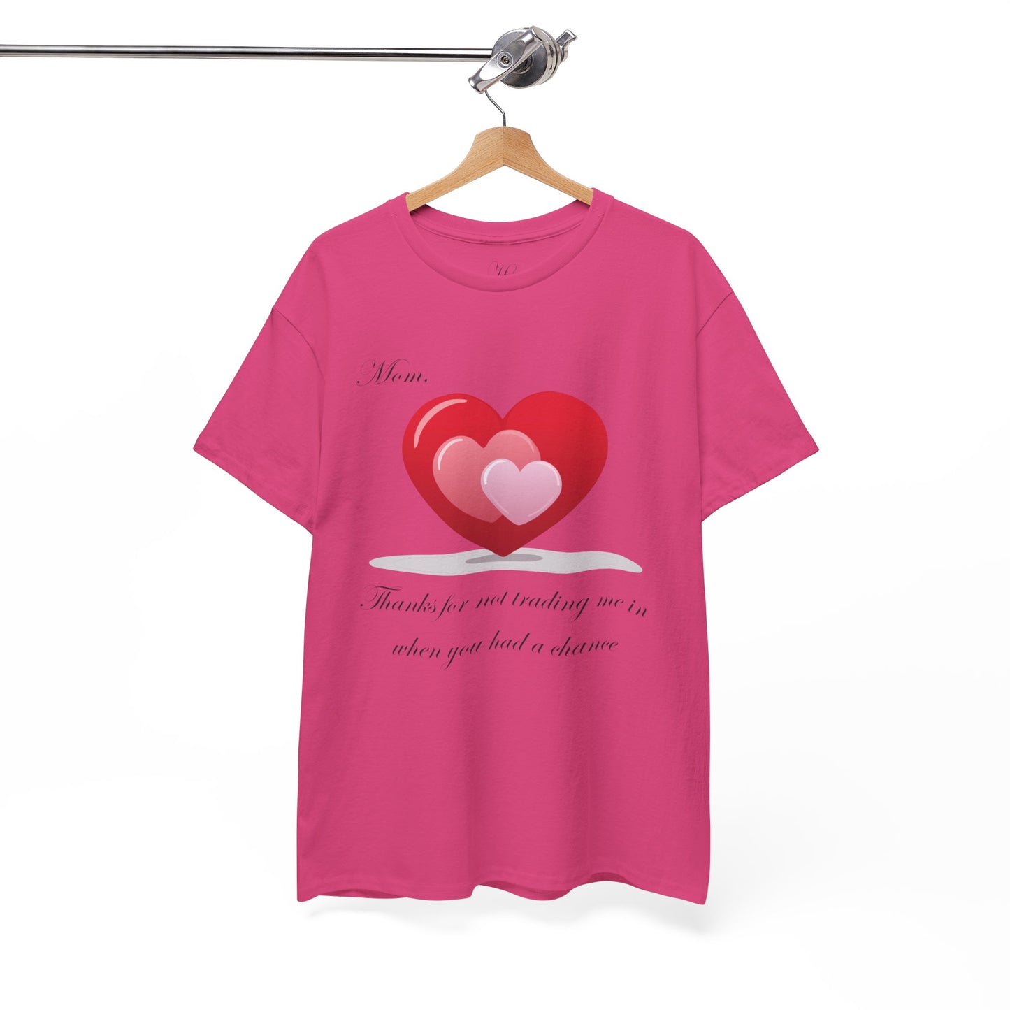 Mom Appreciation Unisex Heavy Cotton Tee - Heart Design