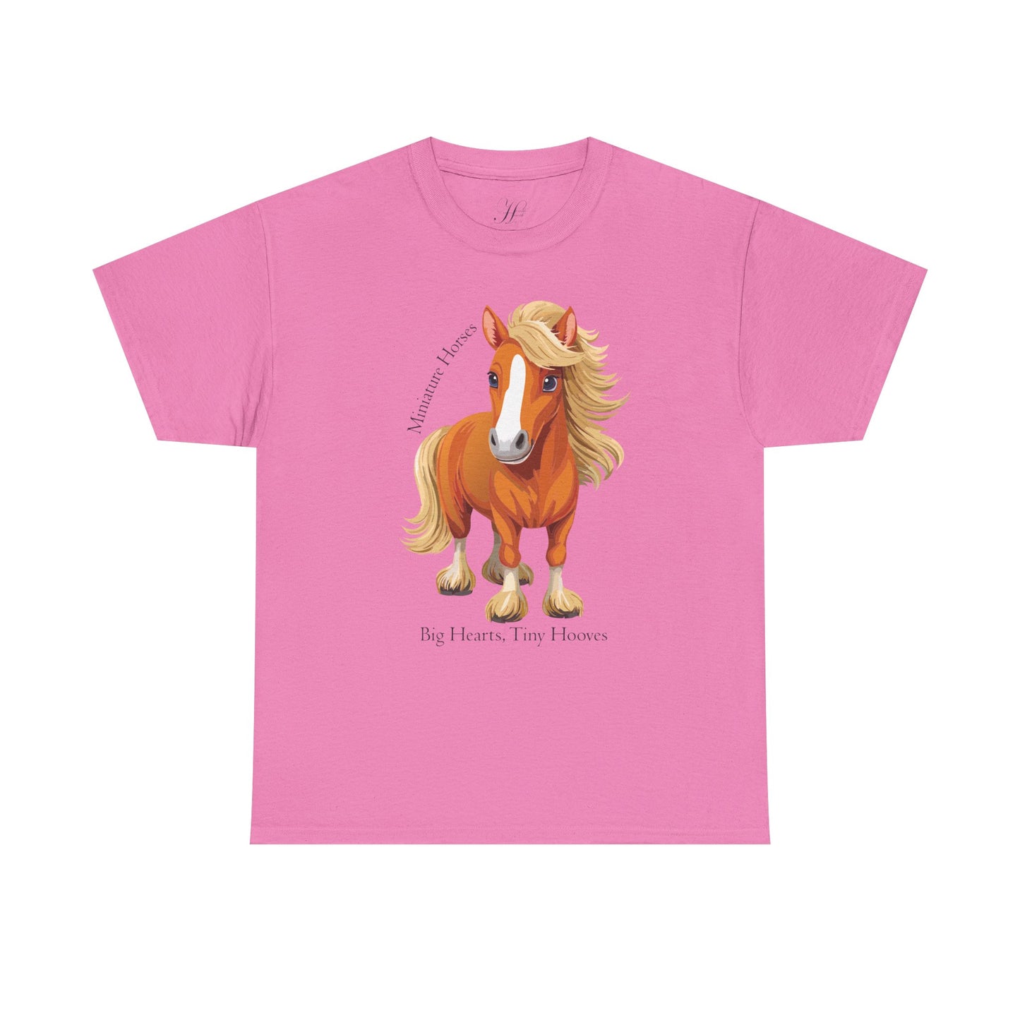 Miniature Horse Unisex Heavy Cotton Tee
