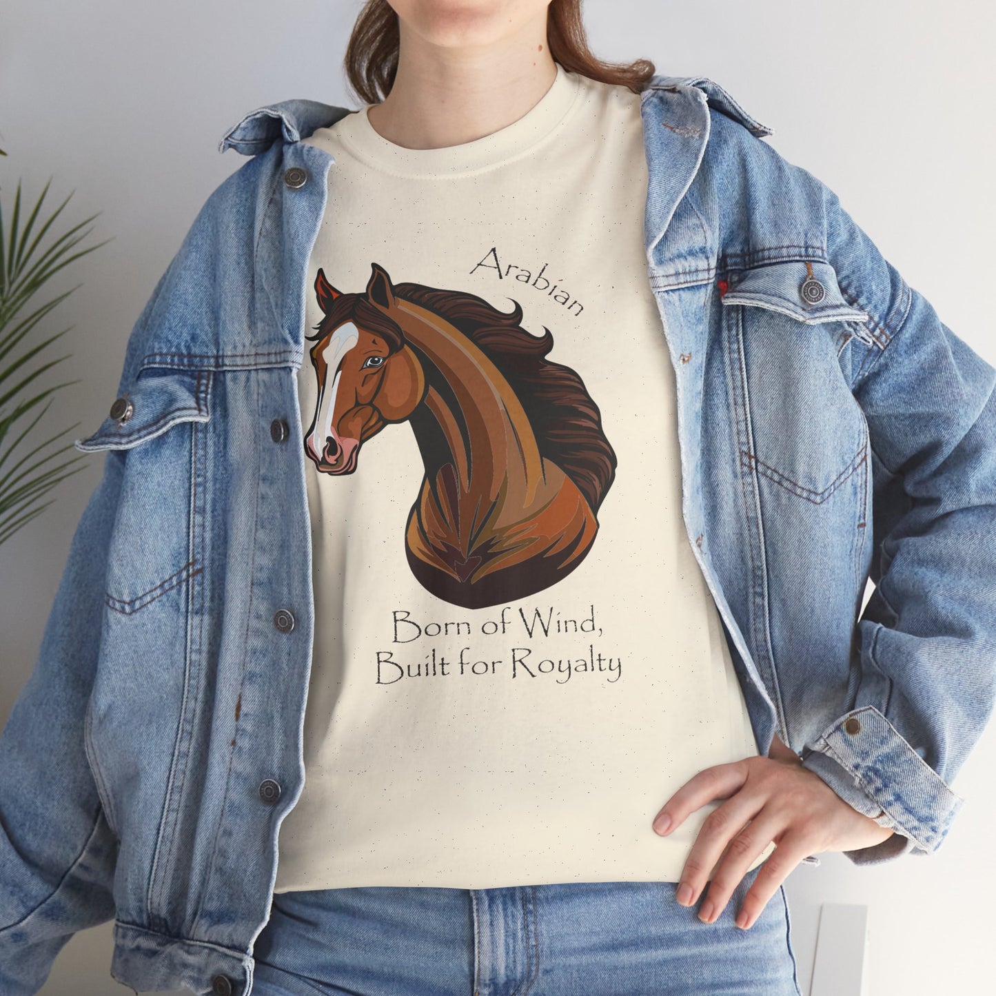 Arabian Horse Unisex Heavy Cotton Tee