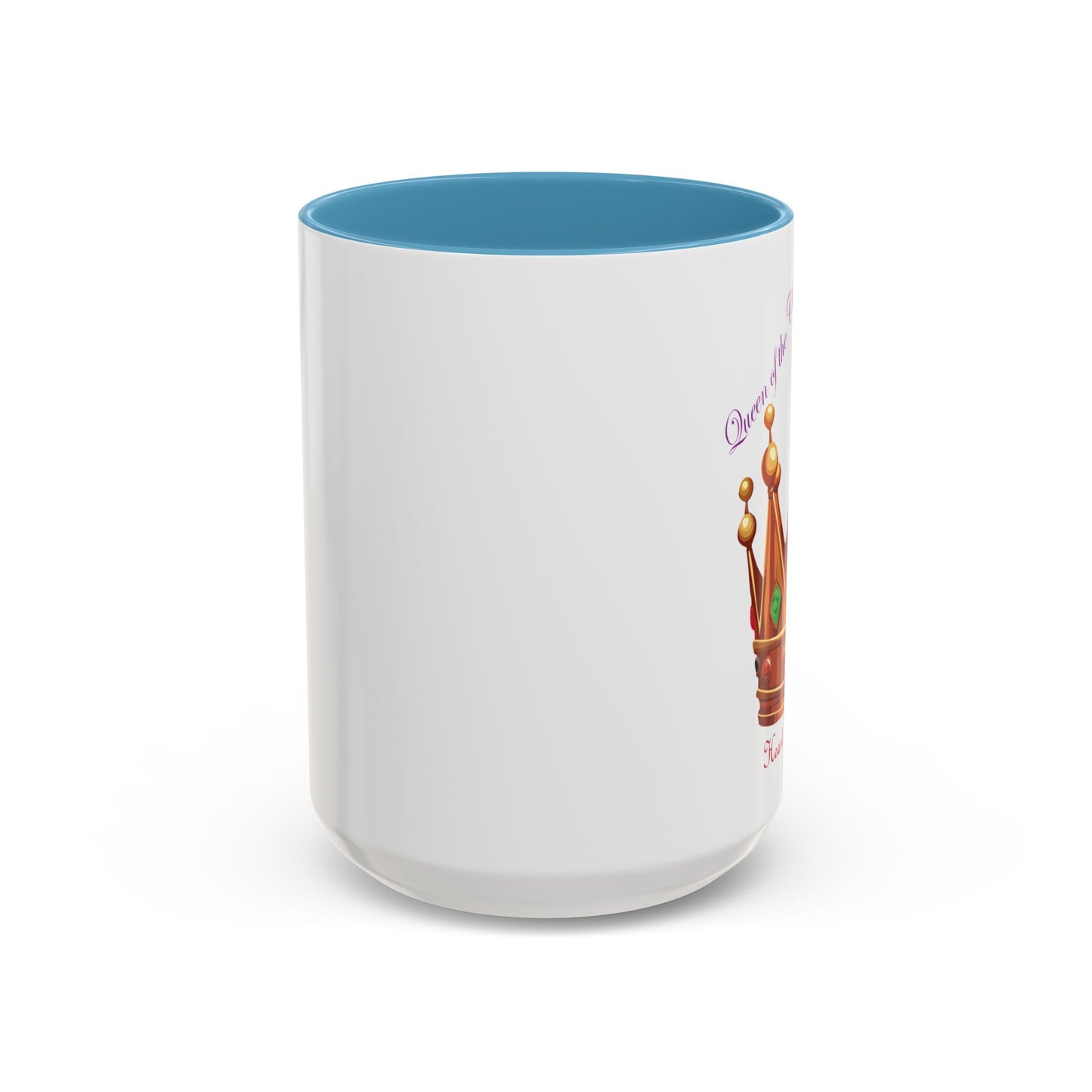 Queen of the Chaos Accent Coffee Mug - 11oz & 15oz - Perfect Gift for Home Decor