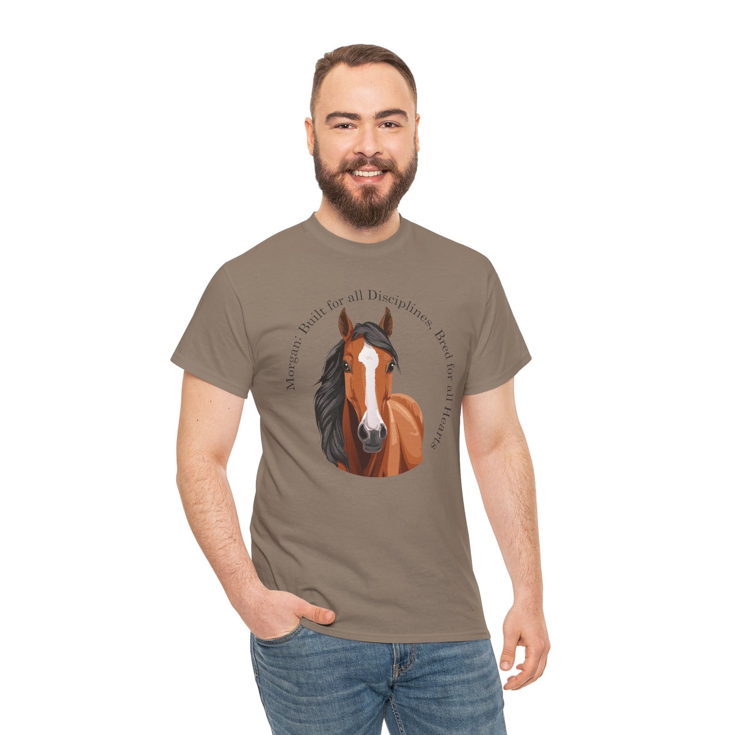 Morgan Horse Lover Unisex Heavy Cotton Tee